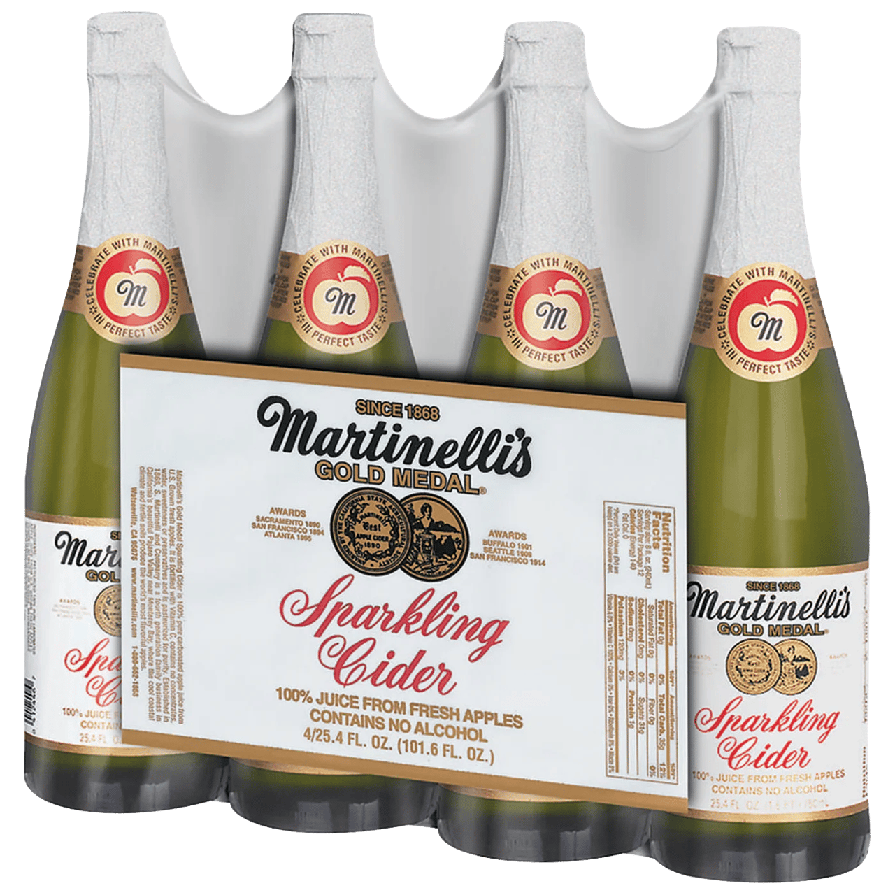 Martinelli's Sparkling Apple Cider 4/25.4 oz