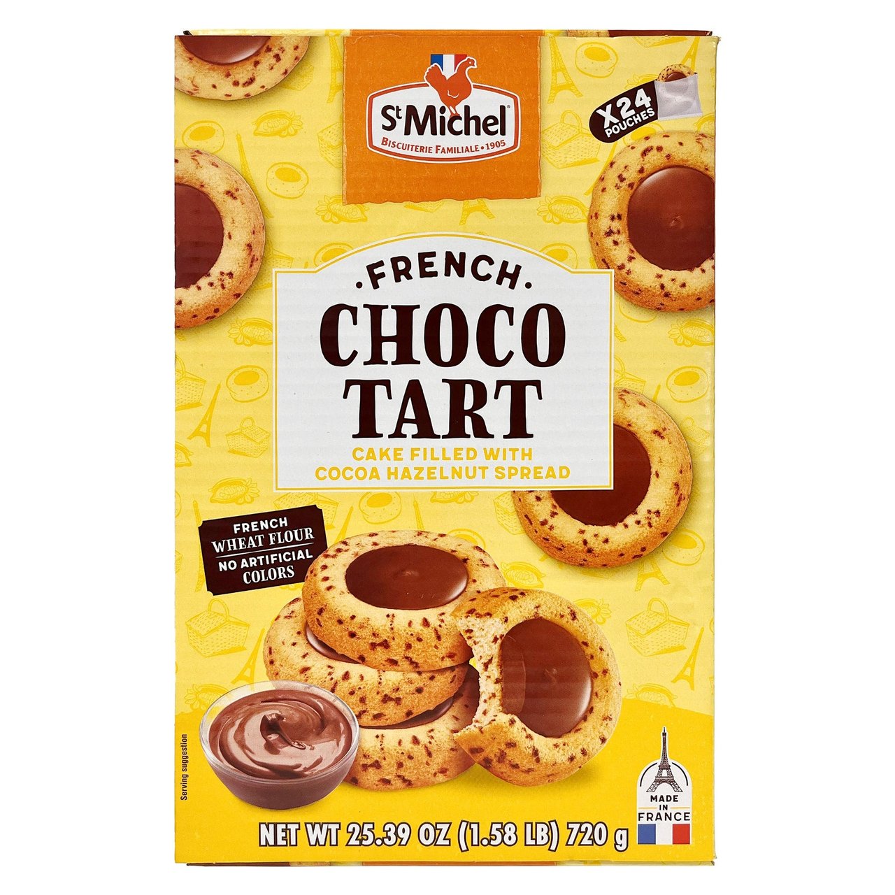 St. Michel French Chocolate Tart 24 Count - Image 1