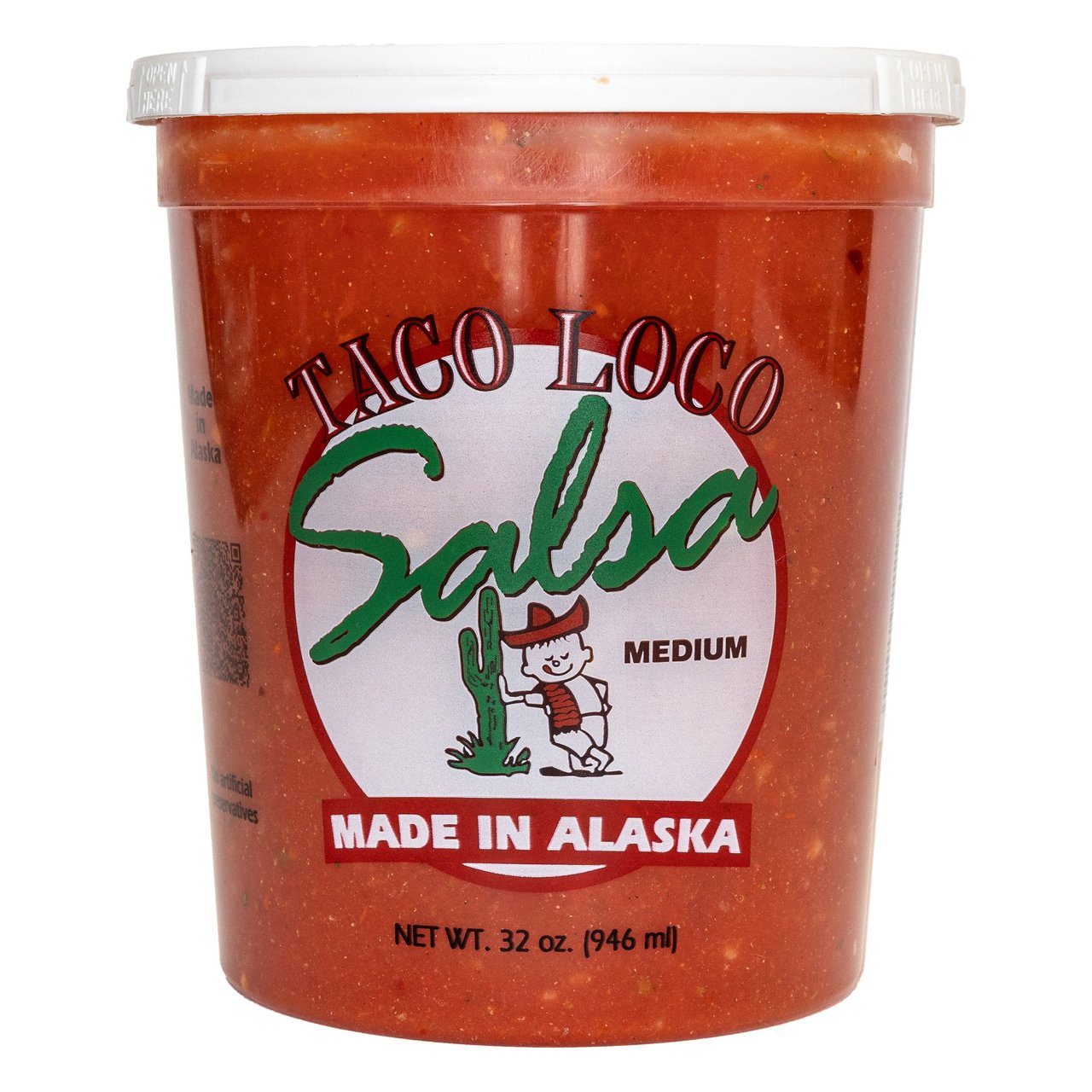 Taco Loco Medium Salsa 32 oz - Image 1