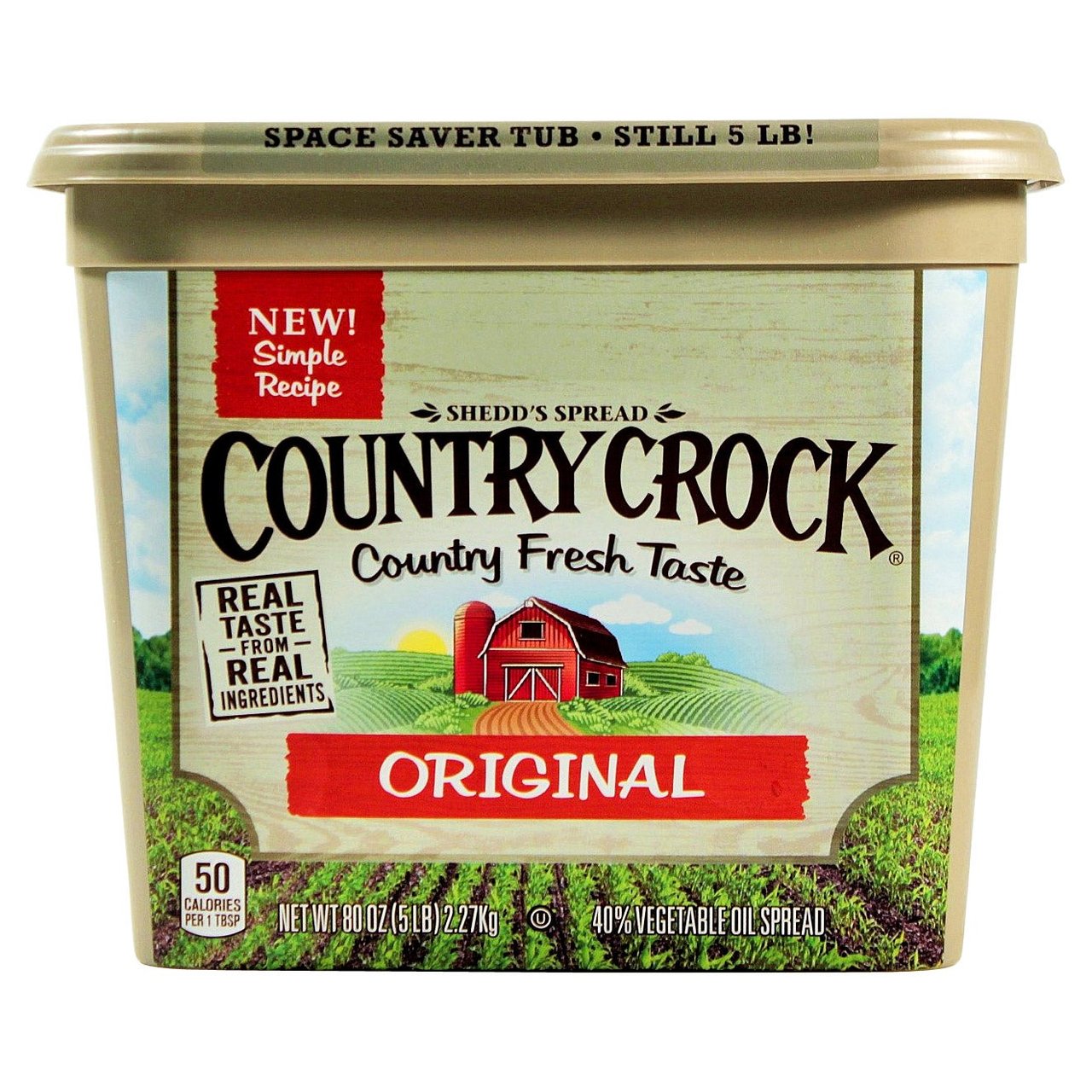 Country Crock Original Country Fresh 5 lb - Image 1