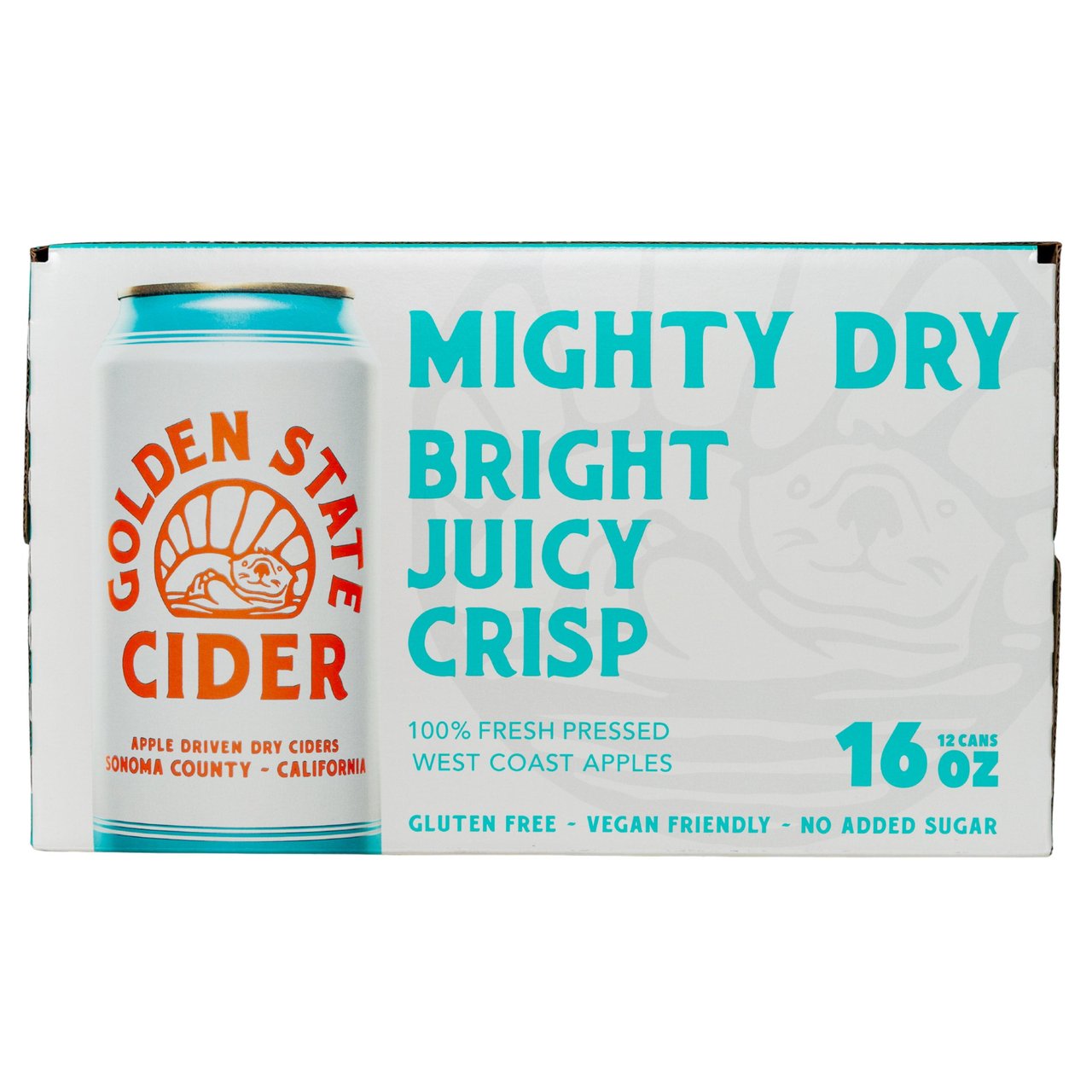 Golden State Cider Mighty Dry Healdsburg, CA 12/16 oz - Image 1