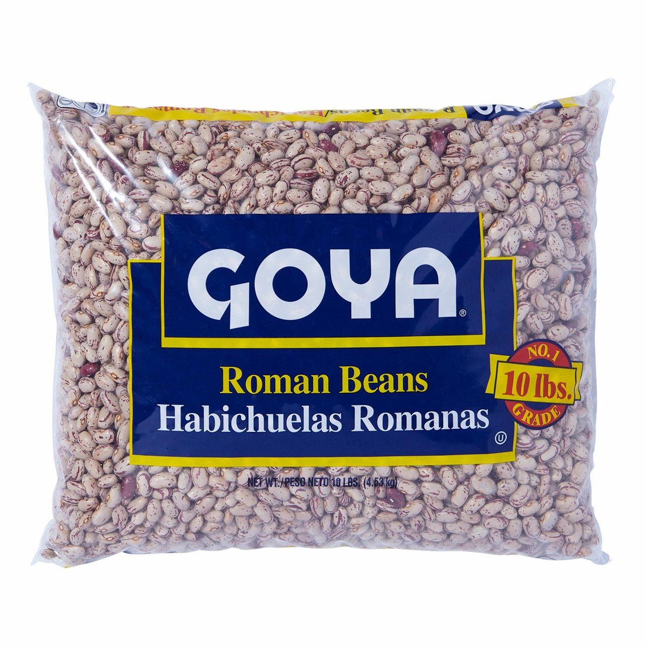 Goya Roman Beans 10 lb Bag - Image 1