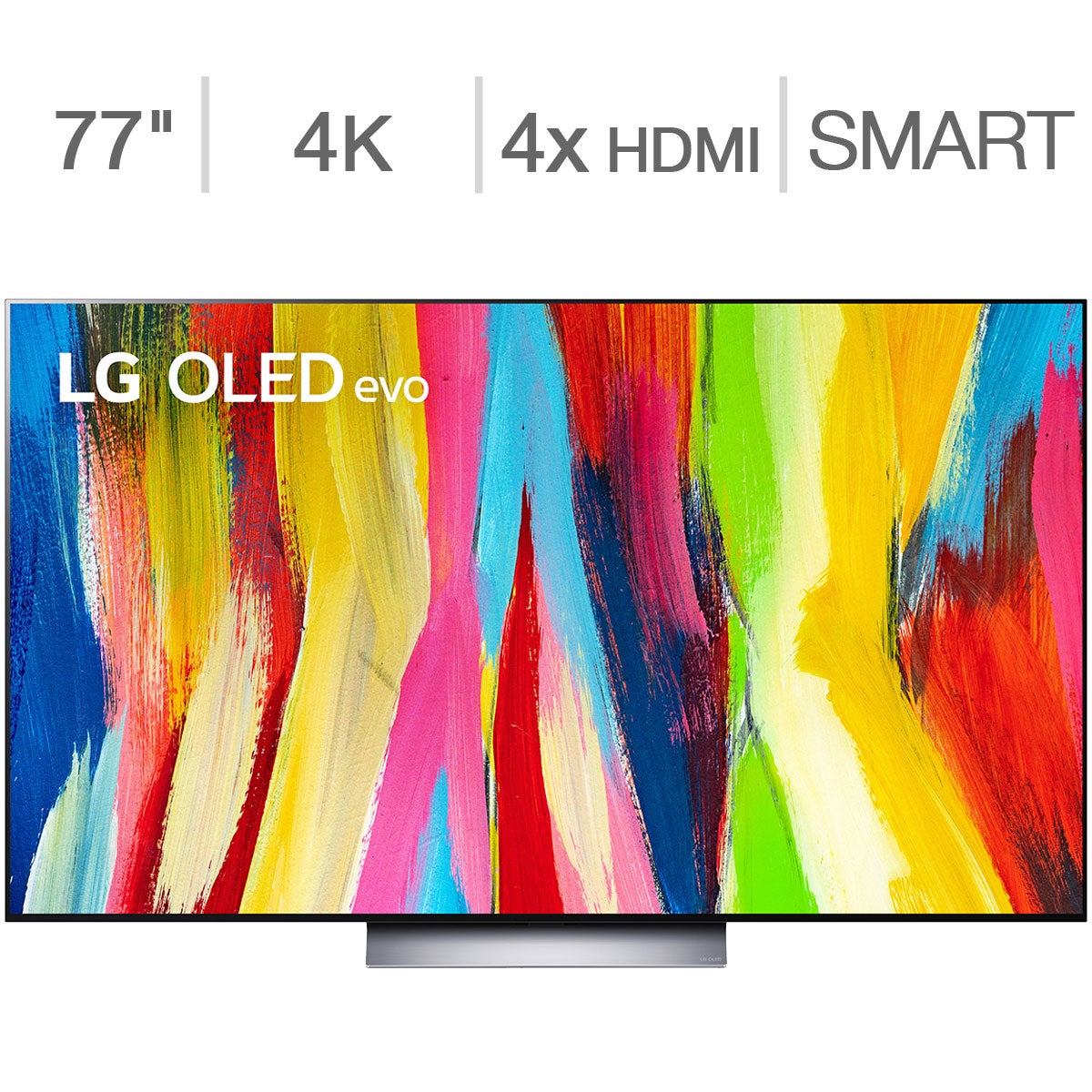 LG 77" Class OLED C2 Series 4K UHD OLED TV - Image 1