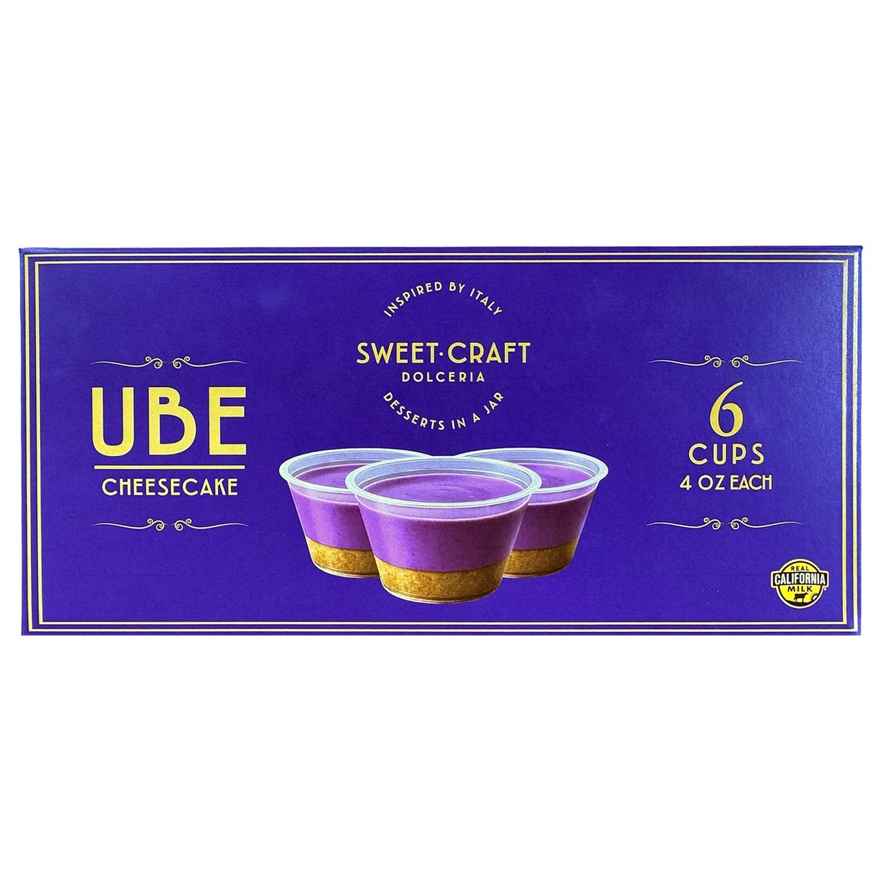 Sweet Craft Ube Cheesecake 6/24 oz - Image 1