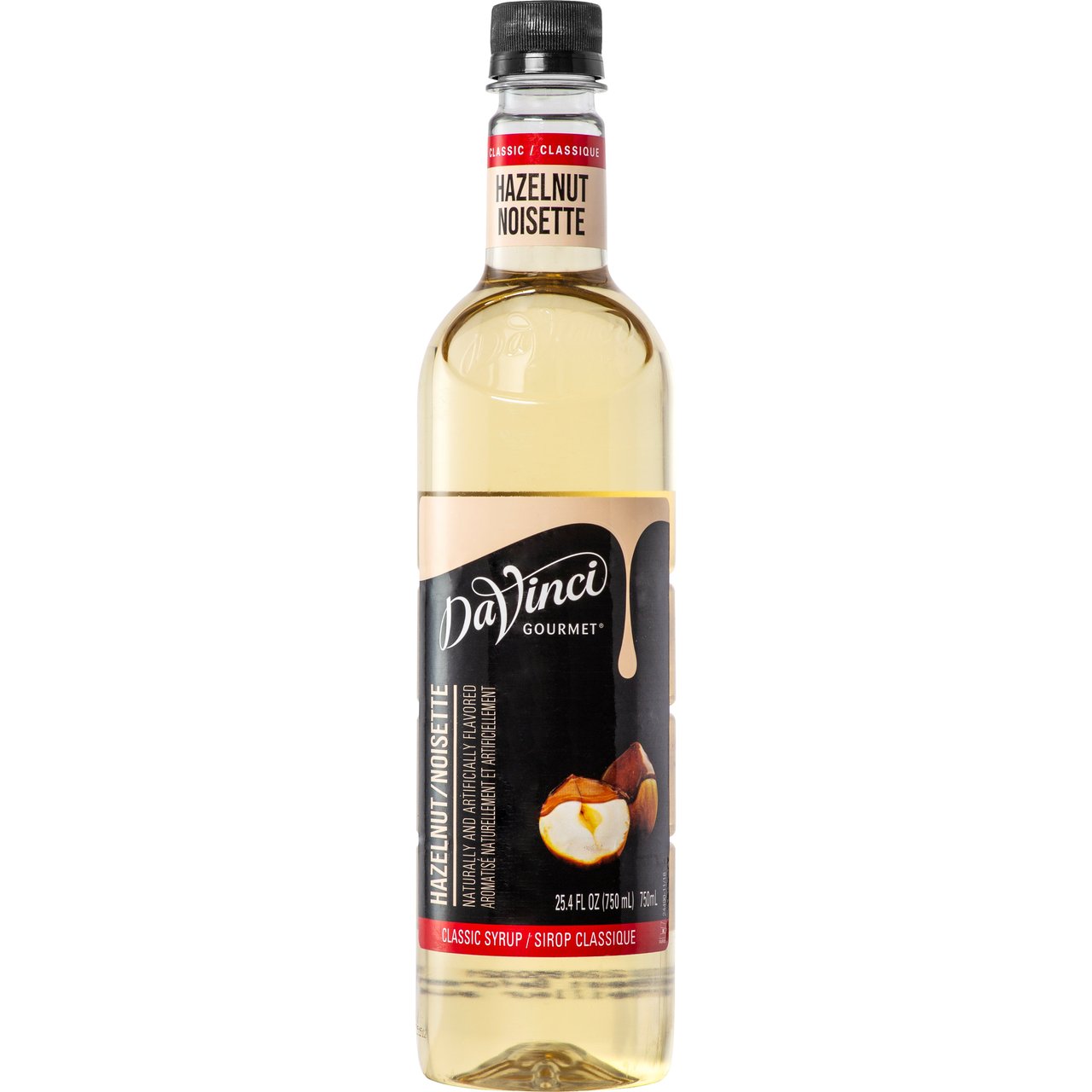 DaVinci Gourmet Classic Hazelnut Syrup 750 mL - Image 1