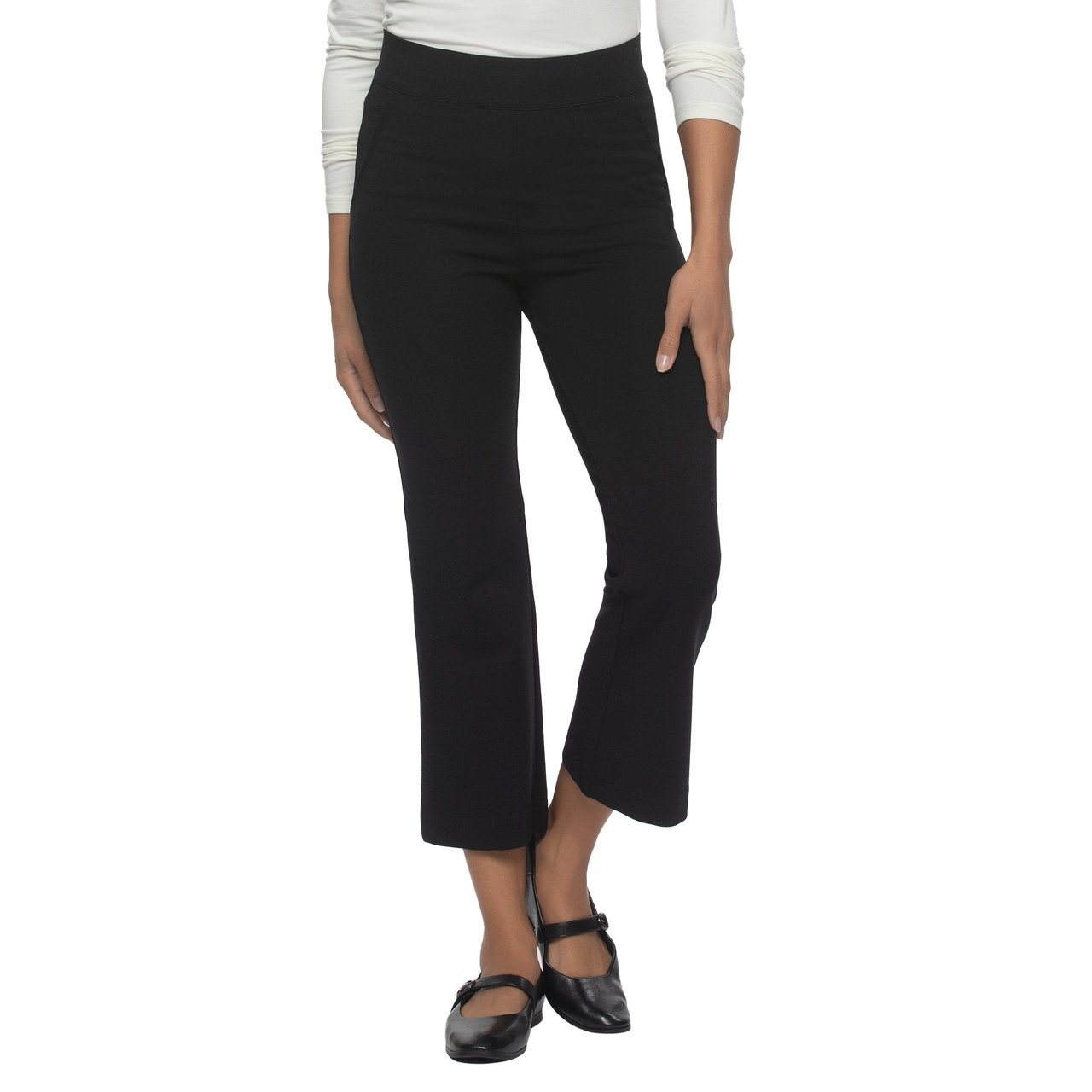 Felina Women's Tummy Control Kick Crop Pant - Image 1