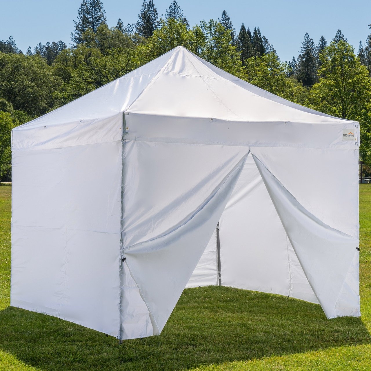 ProShade 10' x 10' Pop-Up Canopy with Sidewalls - Image 1