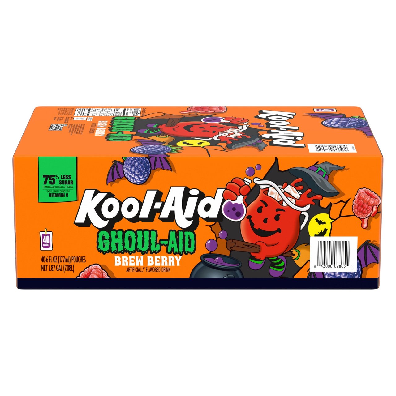Kool-Aid Ghoul-Aid Jammers 40 Pack, 6 Ounces Each (#1271411