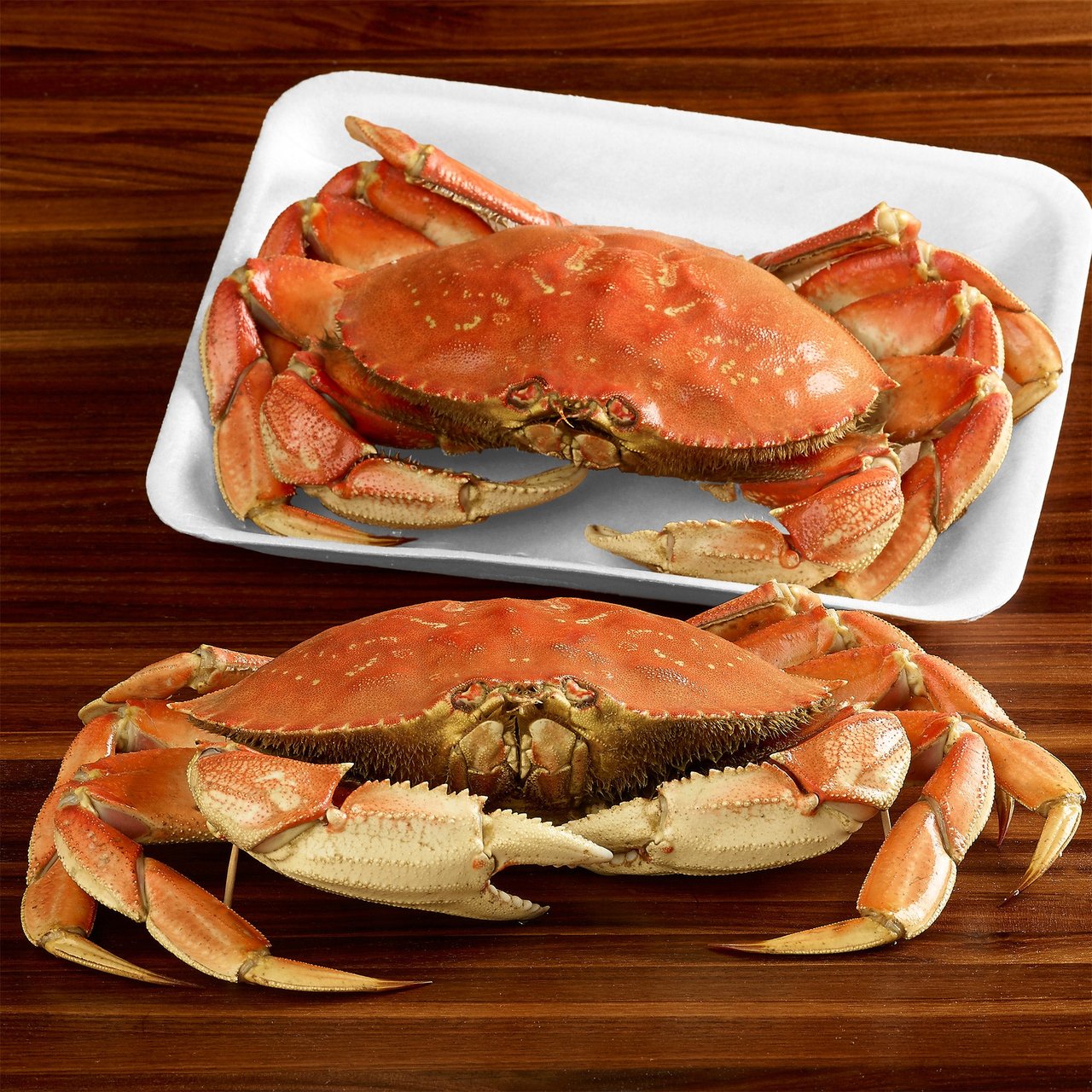 Wild Whole Dungeness Crab, Fresh Cooked, Per Lb. - Image 1