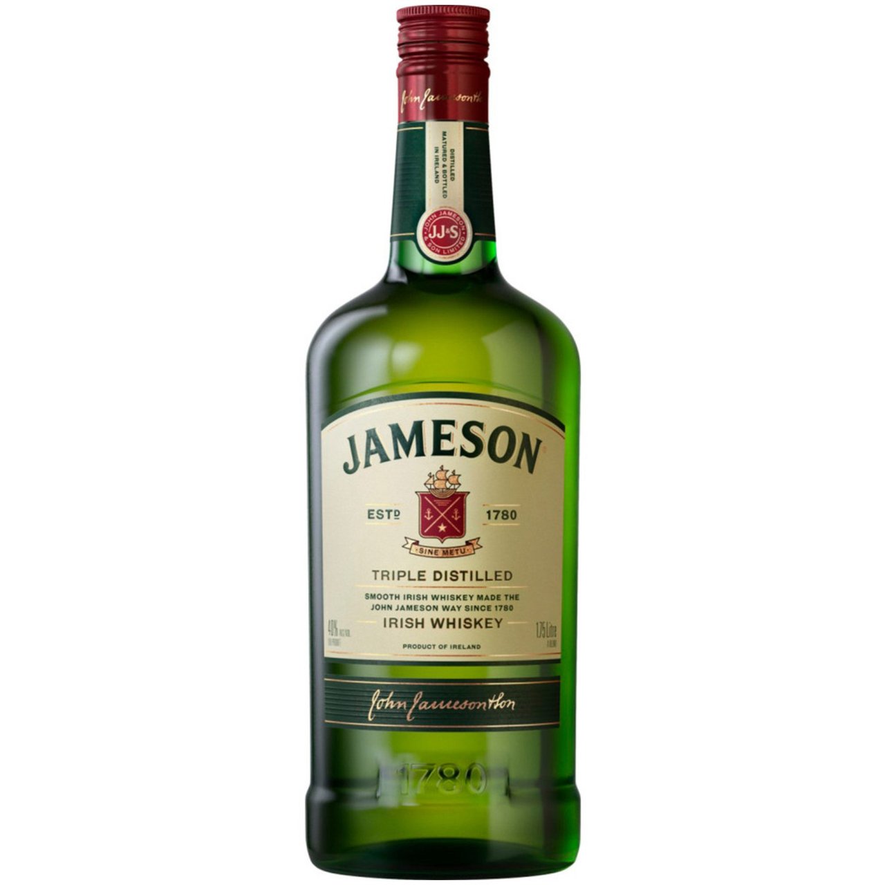 Jameson Irish Whiskey Ireland 1.75 Ltr