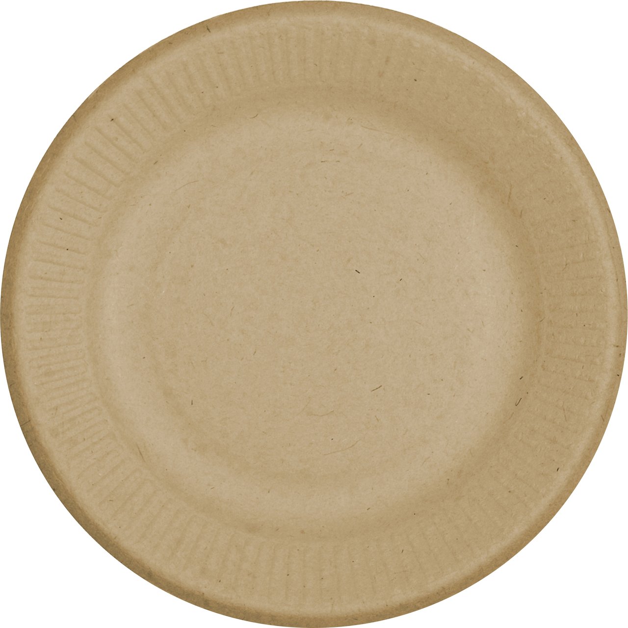 World Centric 6" Compostable Fiber Plate, 250 ct