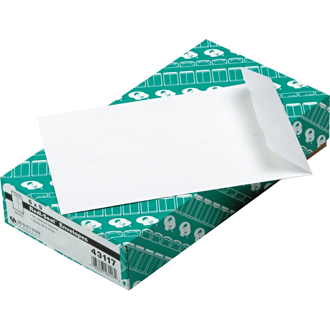Quality Park Redi-Seal Catalog Envelopes, 6" x 9", 100 Count - Image 1