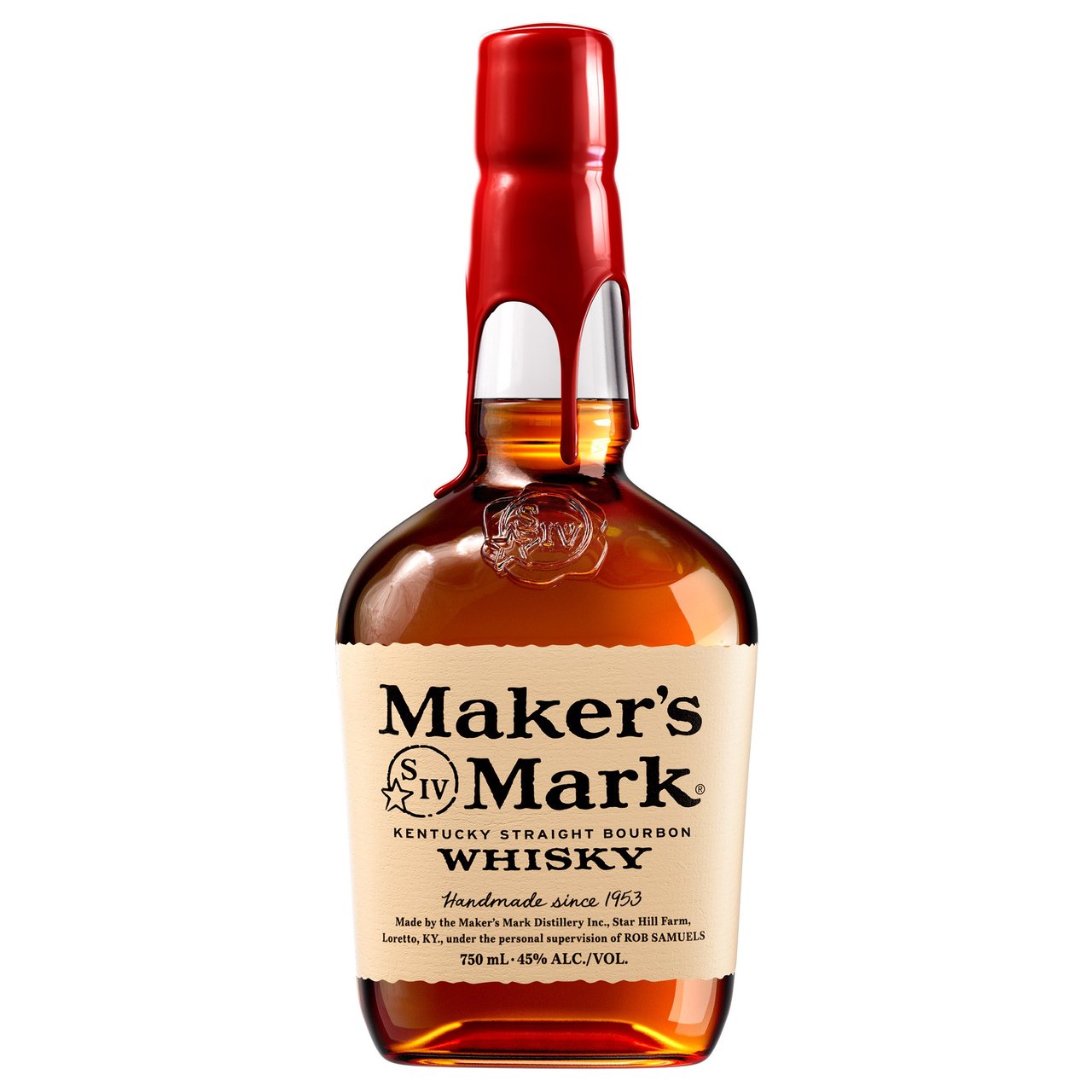 Maker's Mark Los Angeles Dodgers Limited Edition Kentucky Straight Bourbon Whisky 750ml - Image 1