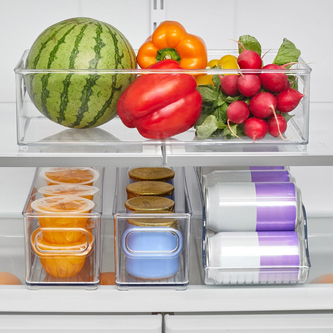 iDesign 4-Piece Kitchen Bin Set - Image 1