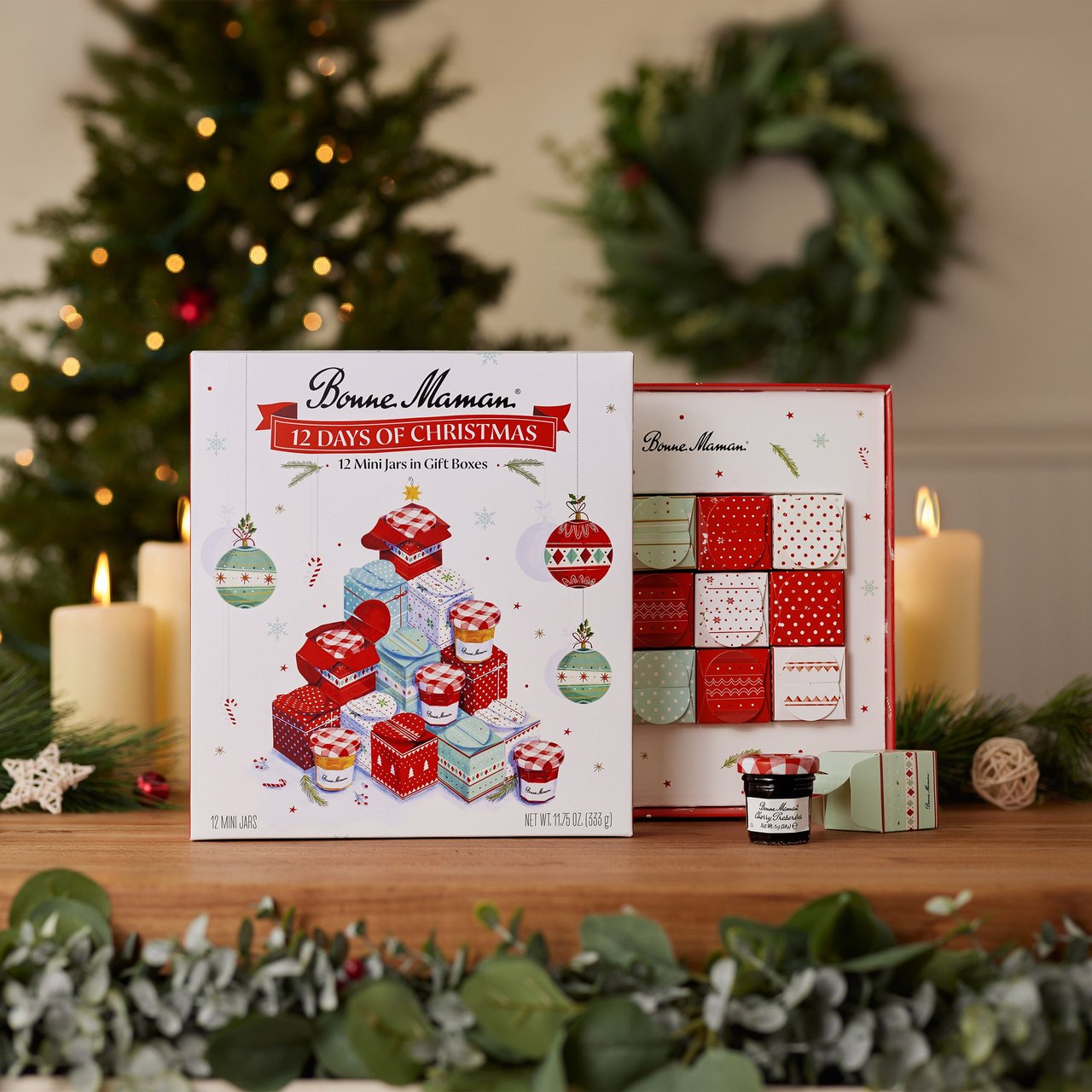 Bonne Maman Christmas Gift Assortment, 12 ct / 11.88 oz - Image 1