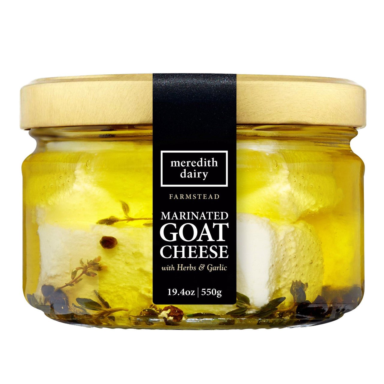 Meredith Dairy Marinated Goat Cheese 19.4oz - Image 1