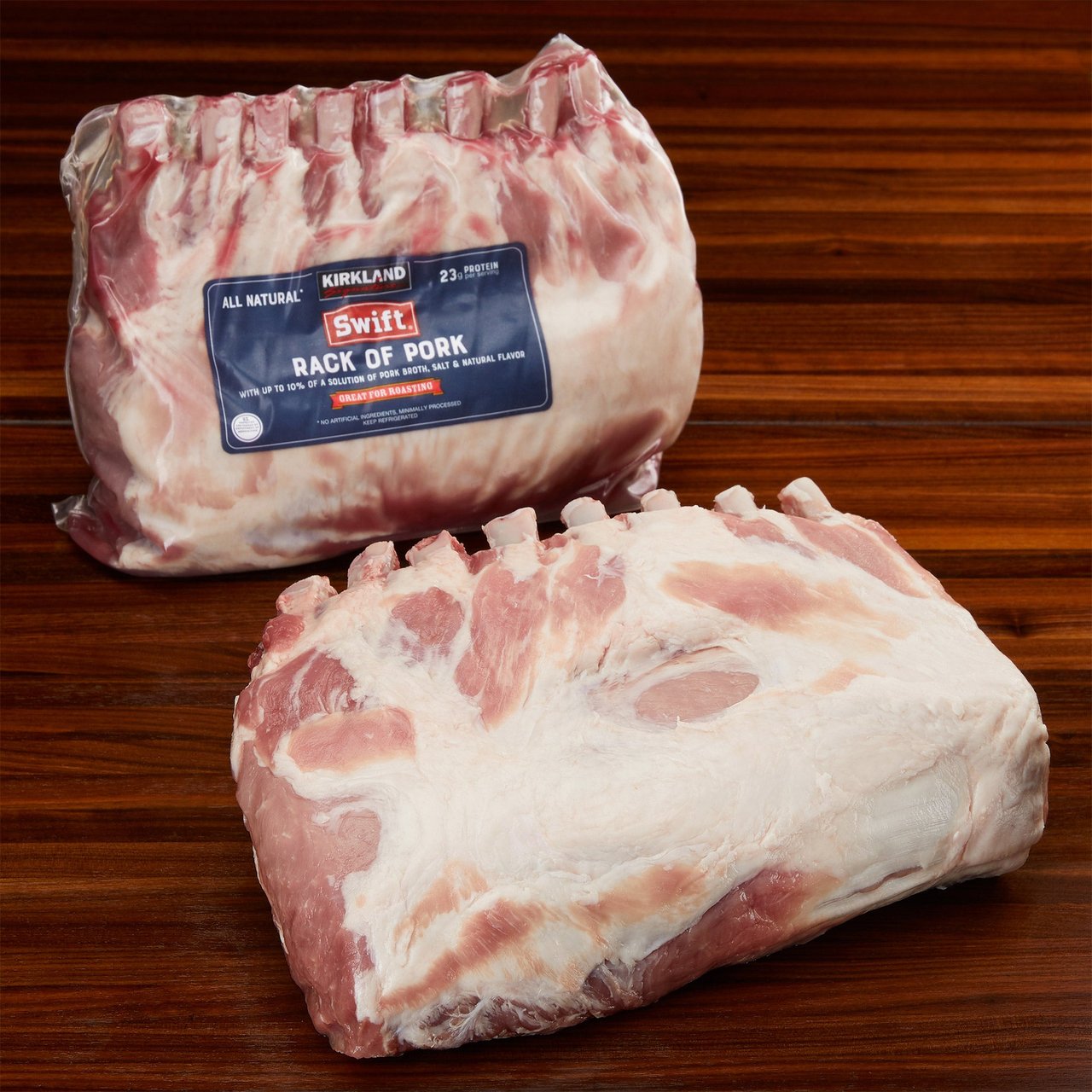 Rack of Pork, Pork Loin Bone-In, Per Lb - Image 1
