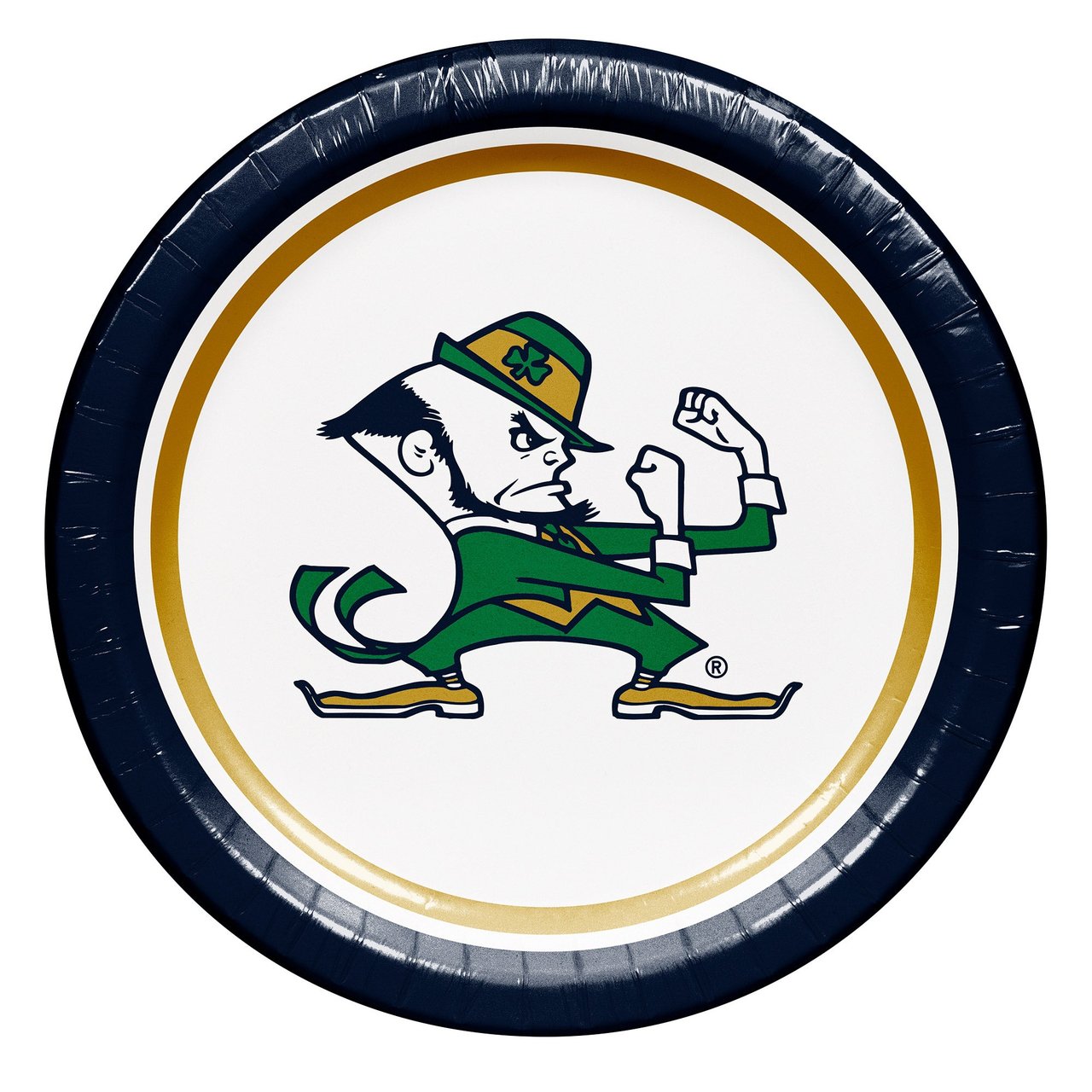 Hoffmaster 10" Notre Dame Plate, 100-Count Package