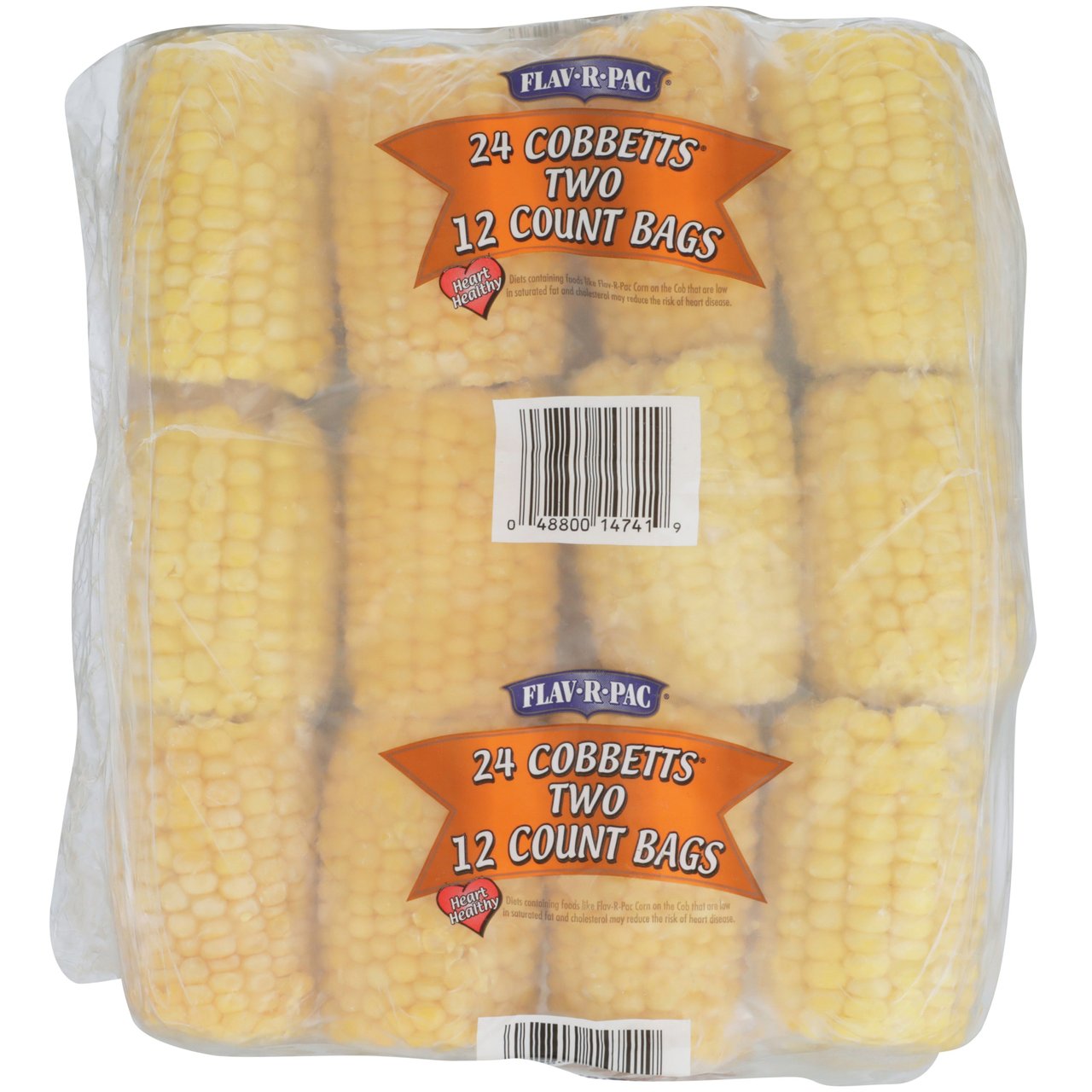 Flav-R-Pac Corn Cobbettes, 2/12 CT - Image 1