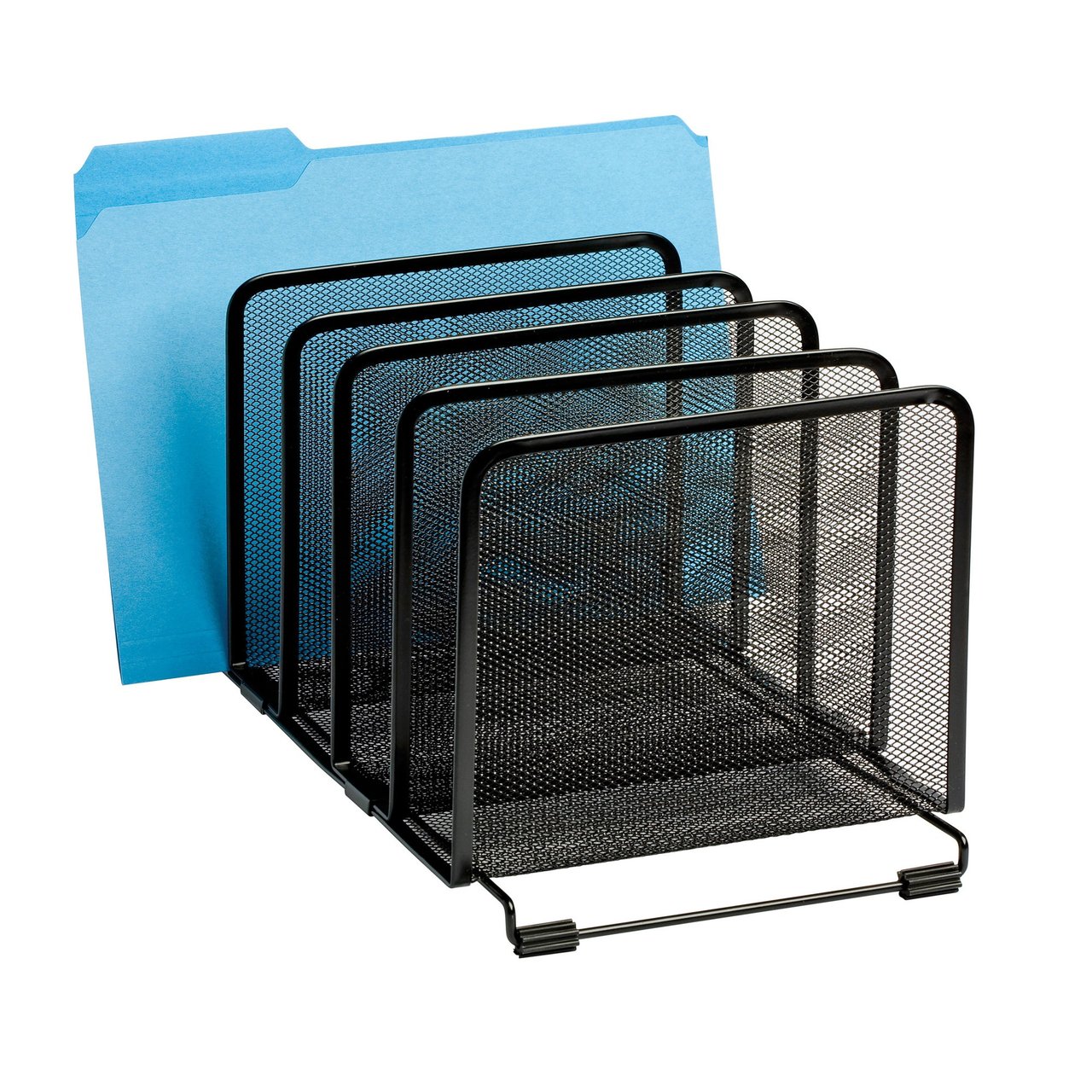 Rolodex Expressions Mesh Stacking Sorter, Black - Image 1