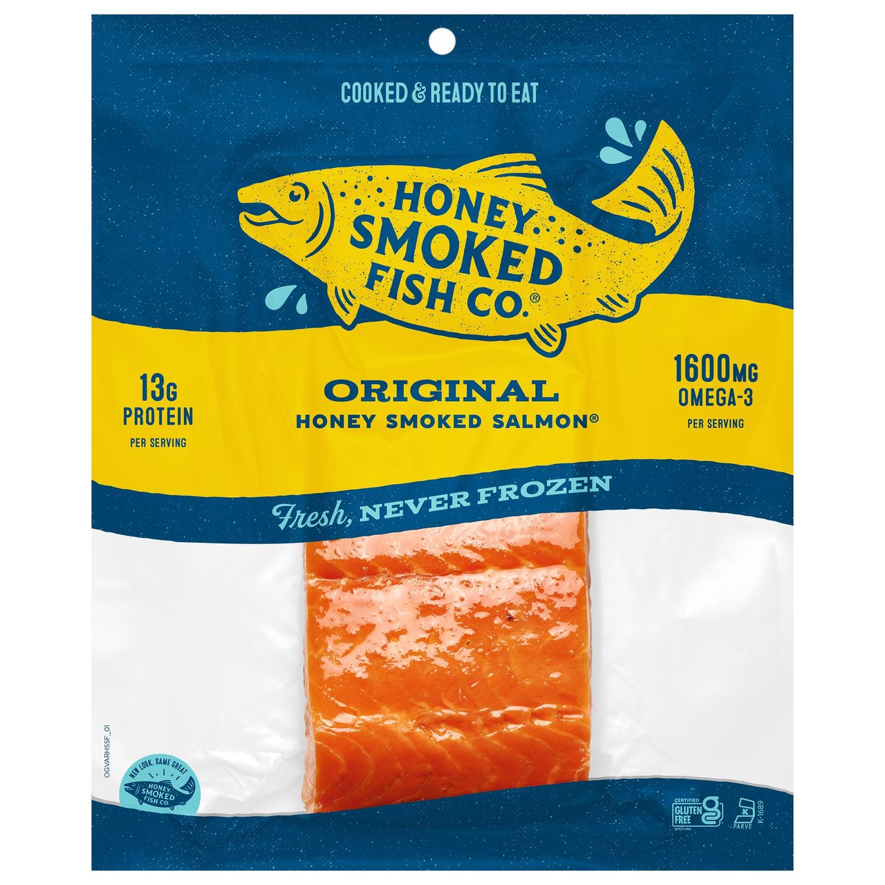 Honey Smoked Fish Co. Honey Smoked Salmon, Original, Price Per Pound - Image 1