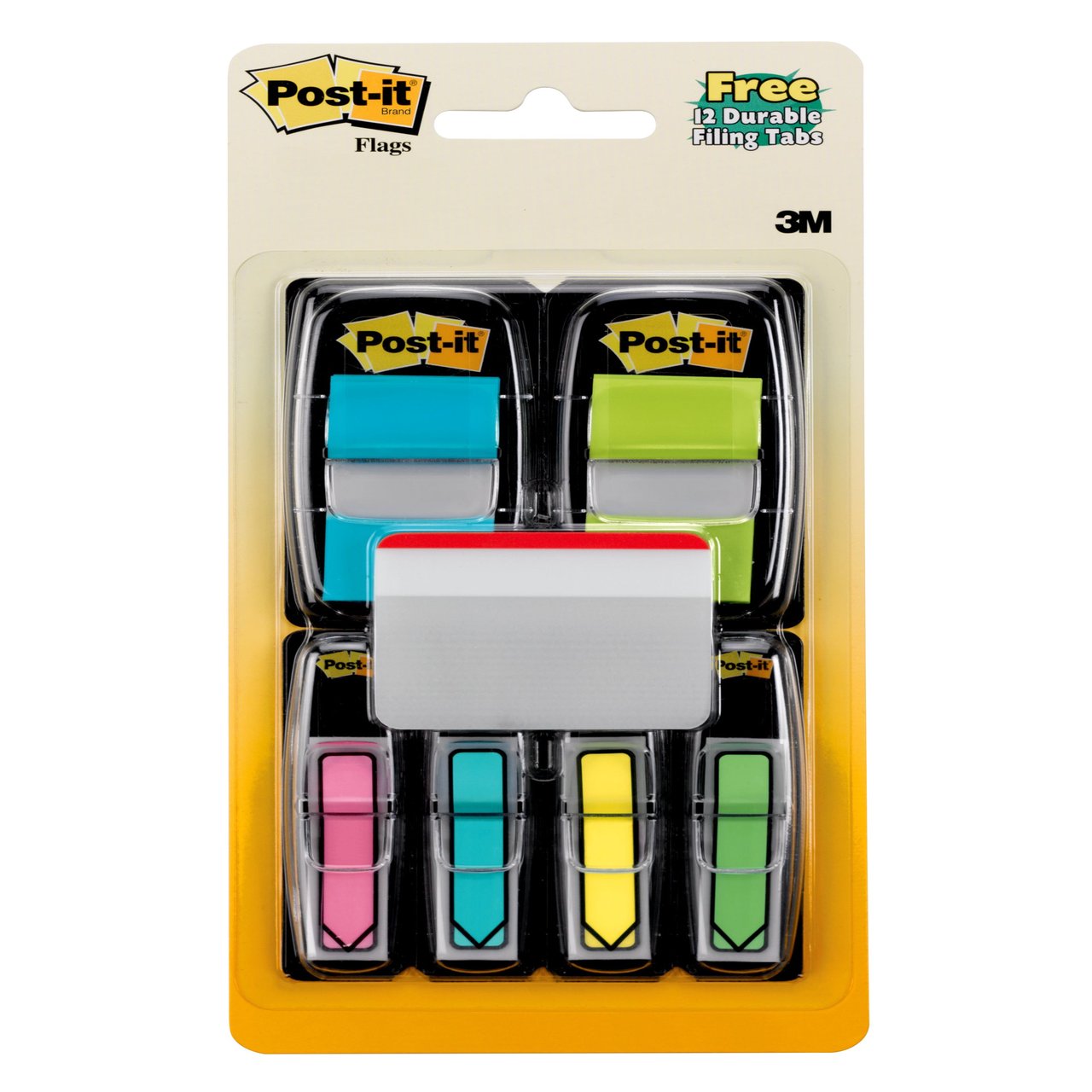 Post-it Flag & Arrow Flags Value Pack, Assorted Brights - Image 1