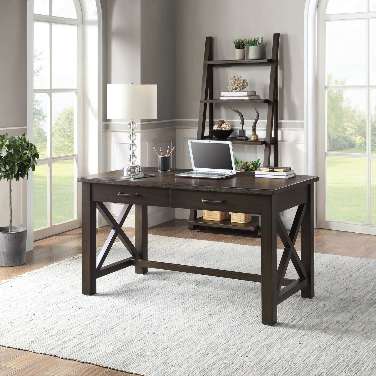 Bayside Furnishings Langston 54" Writing Desk - Image 1