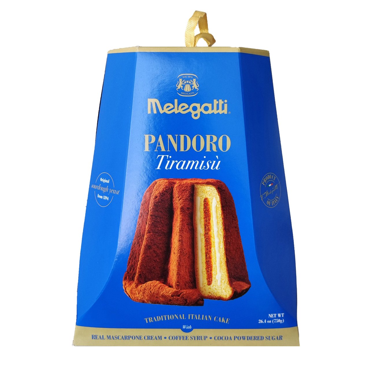 Melegatti Pandoro Tiramisu 26.2 oz - Image 1