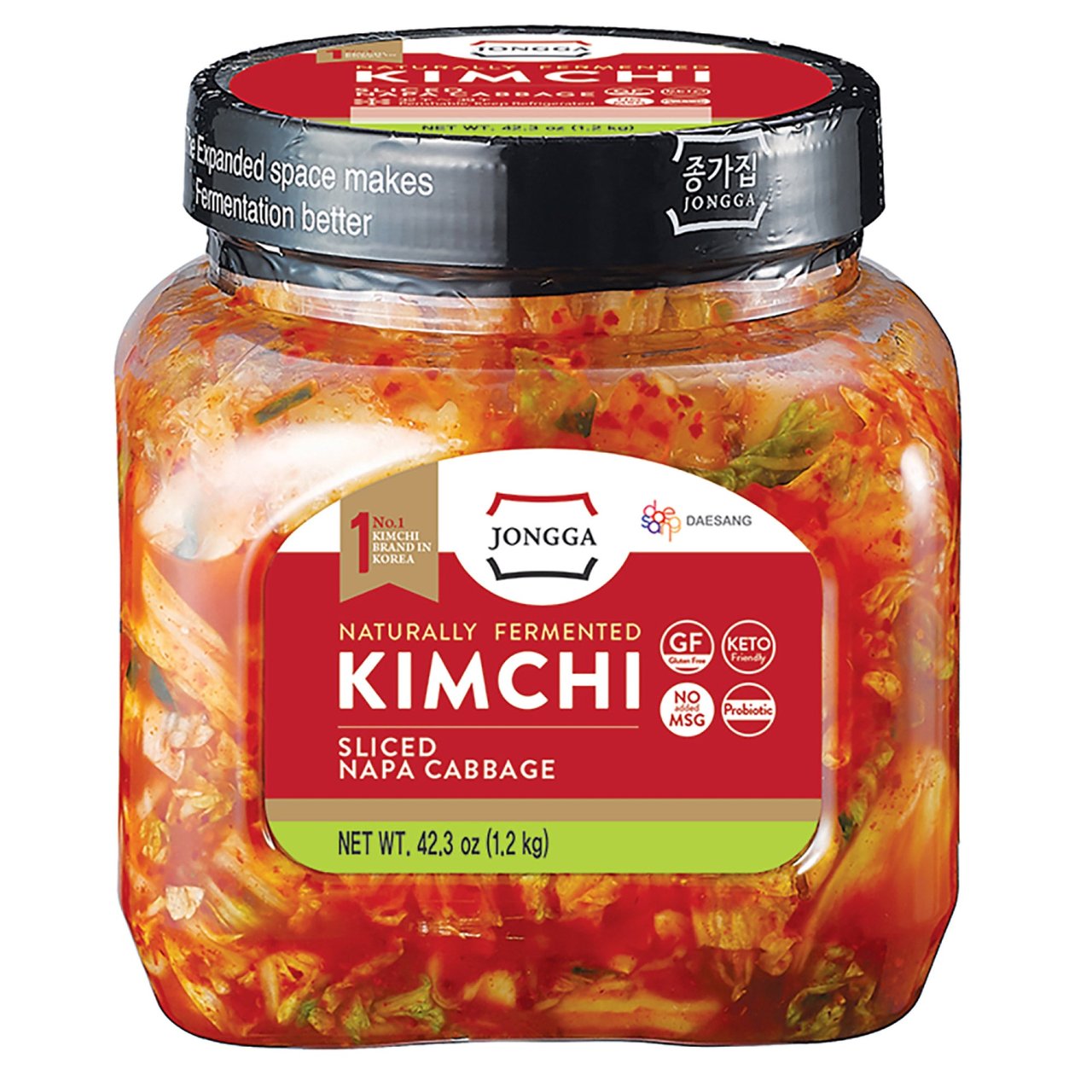 Jongga Kimchi 42.3 Ounces - Image 1
