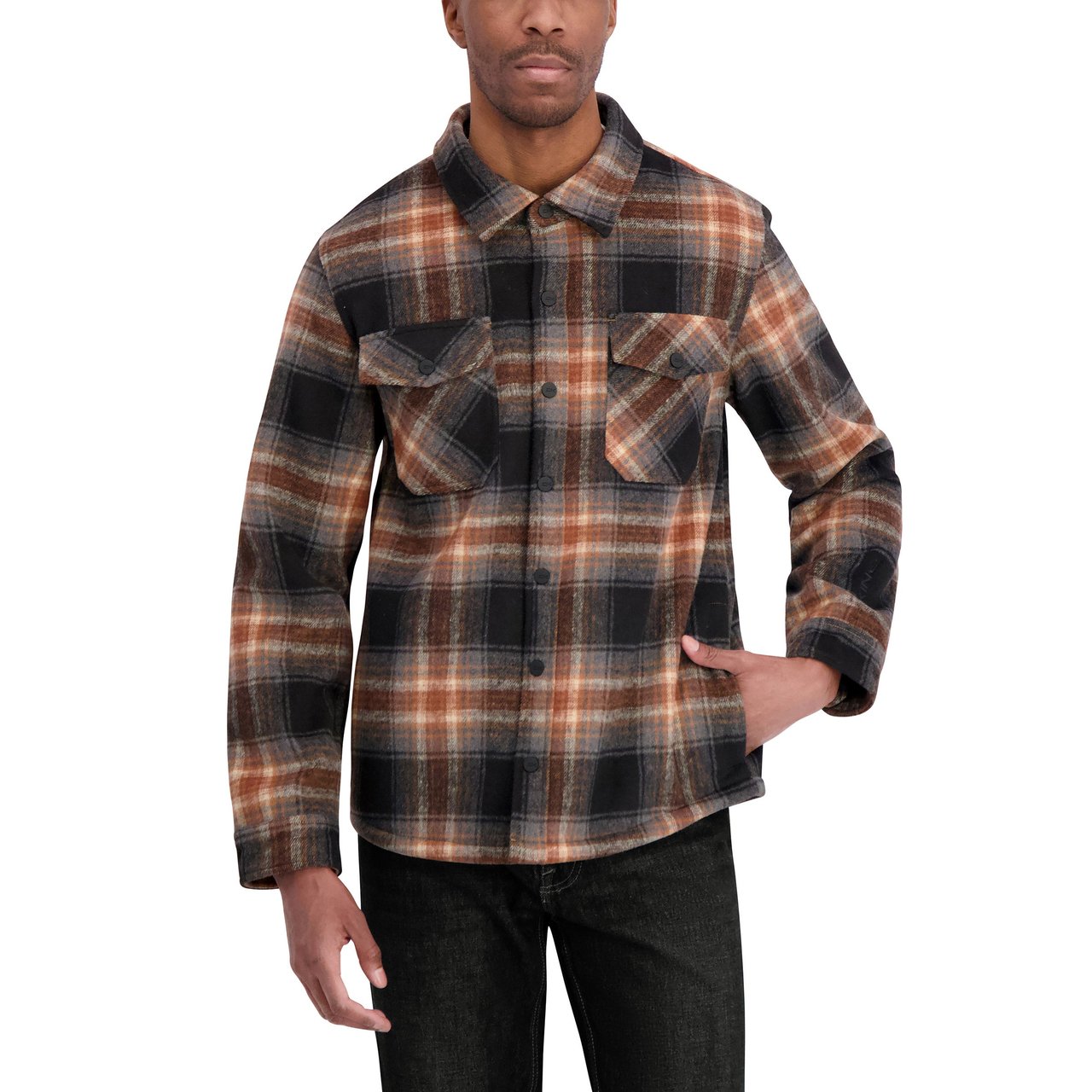 Dakine Men's Fleece Lined Shirt Jacket - Image 1