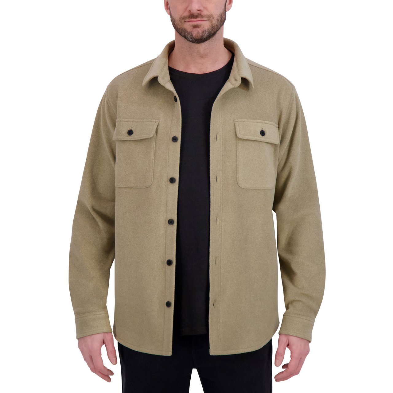 Kirkland Signature Men's Shirt Jacket (#7771577) - $4.97 (down from $17.99)