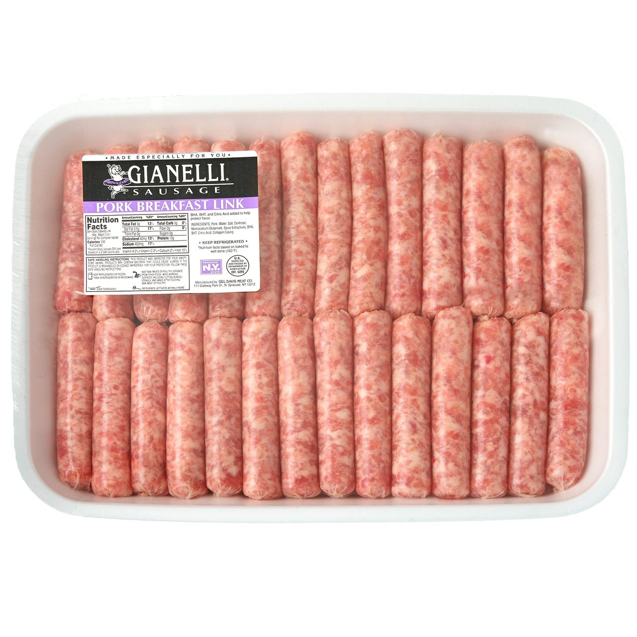 Gianelli Breakfast Sausage (Price Per Pound)