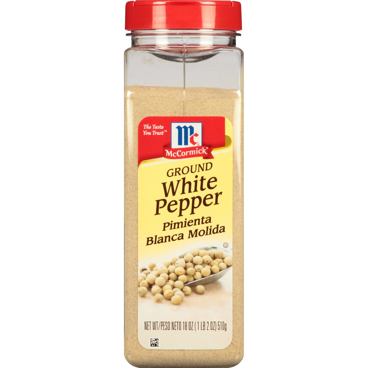 McCormick Ground White Pepper, 18 oz - Image 1