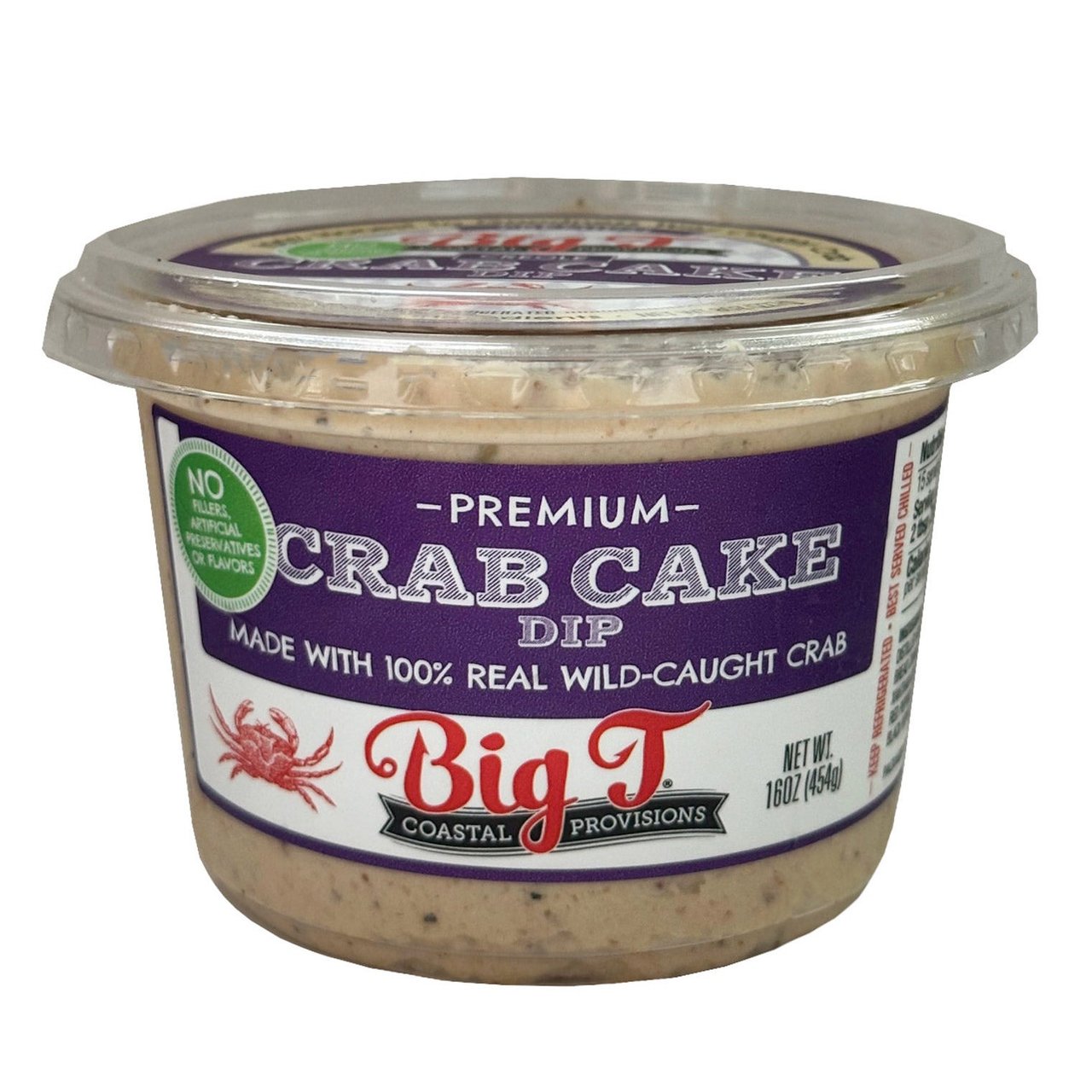 Big T Crab Cake Dip 16 oz - Image 1