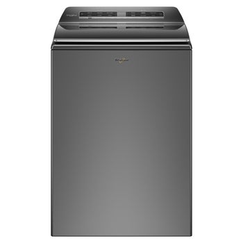Whirlpool WTW7120HC 5.3 Cu. Ft. Smart Top Load Washer in Chrome Shadow