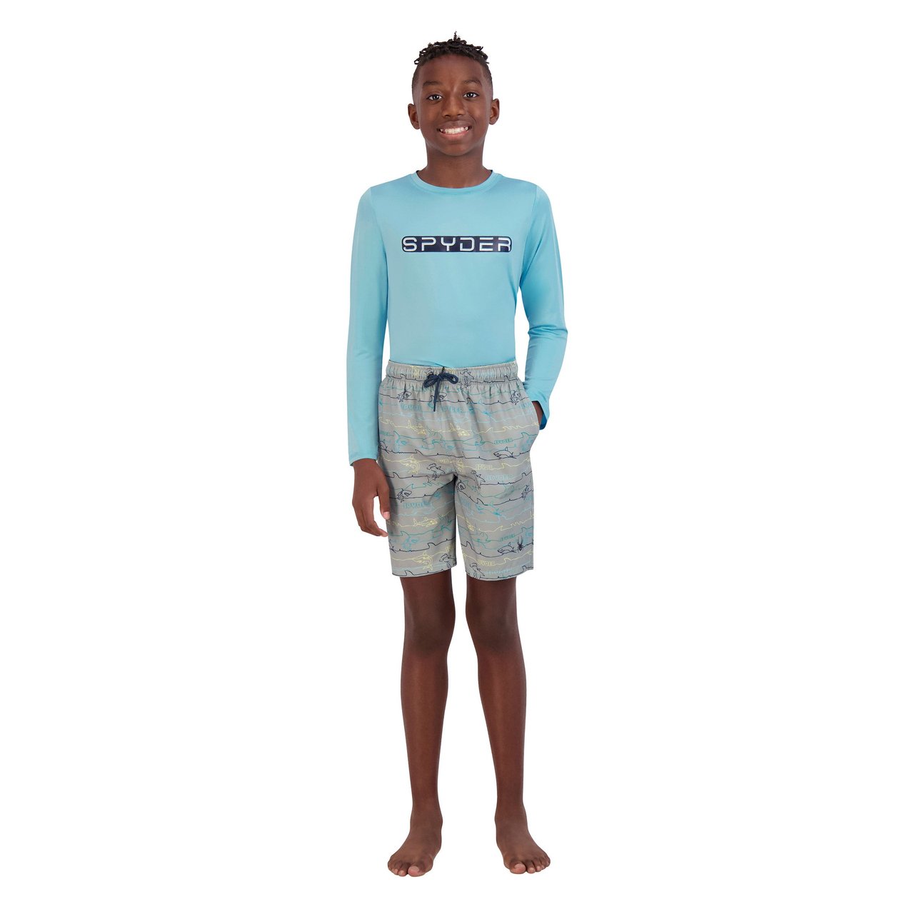 Spyder Youth 2-Piece Swim Set