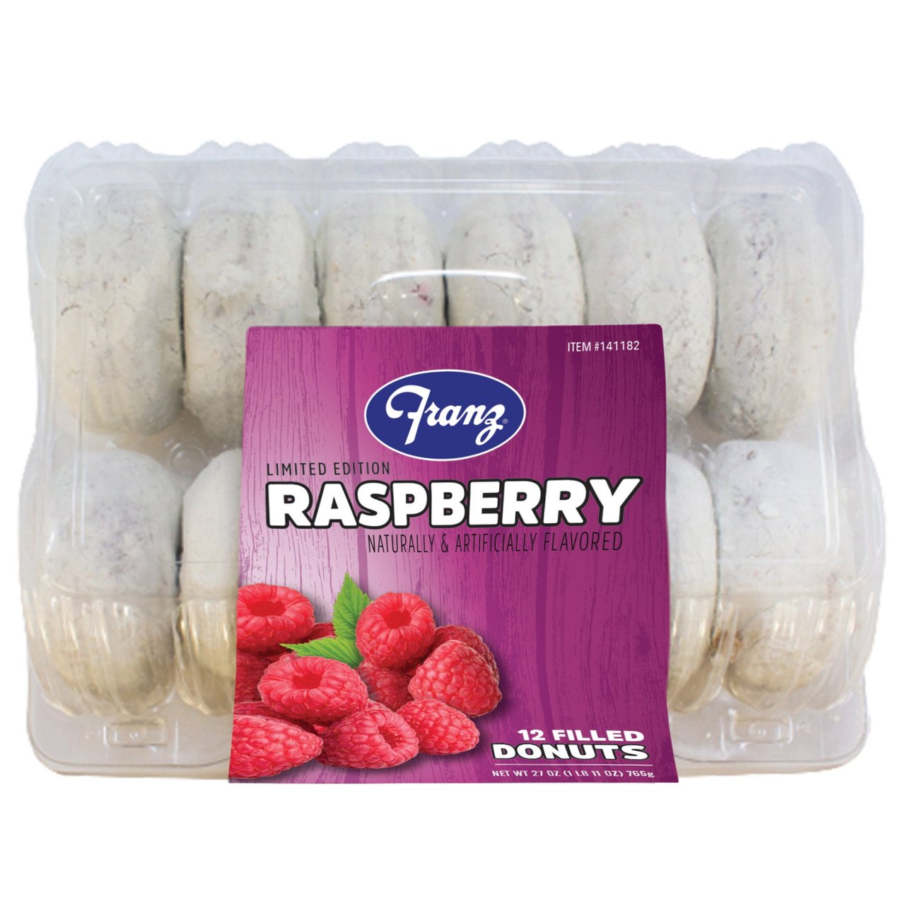 Franz Raspberry Filled Donut 12/27 oz