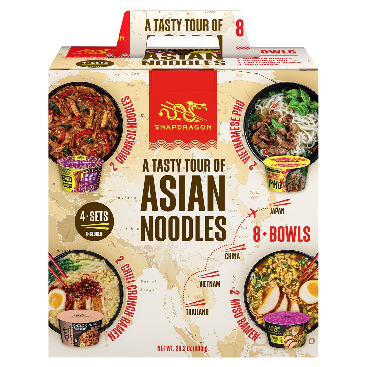 Snapdragon A Taste Tour of Asian Noodles 28.2 oz - Image 1