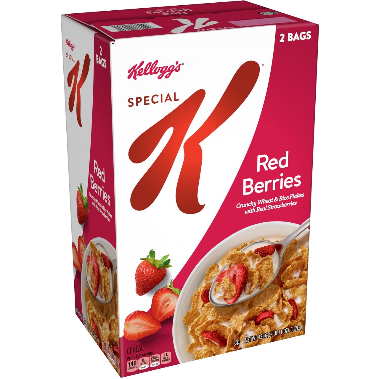 Kellogg's Special K Red Berries 43 oz (2.69 lb) - Image 1