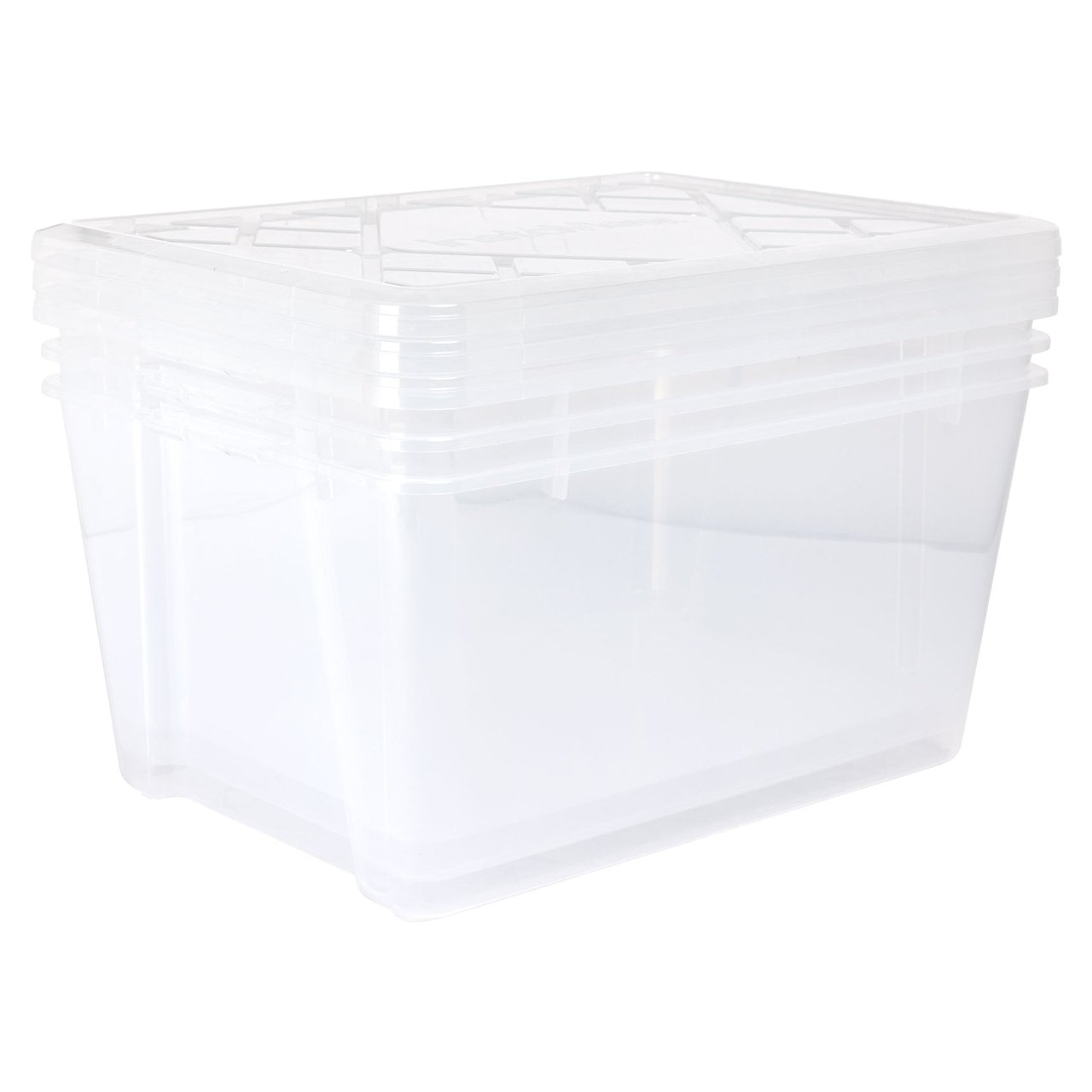 Greenmade InstaView Storage Bin, 45 Qt, 3-Pack - Image 1