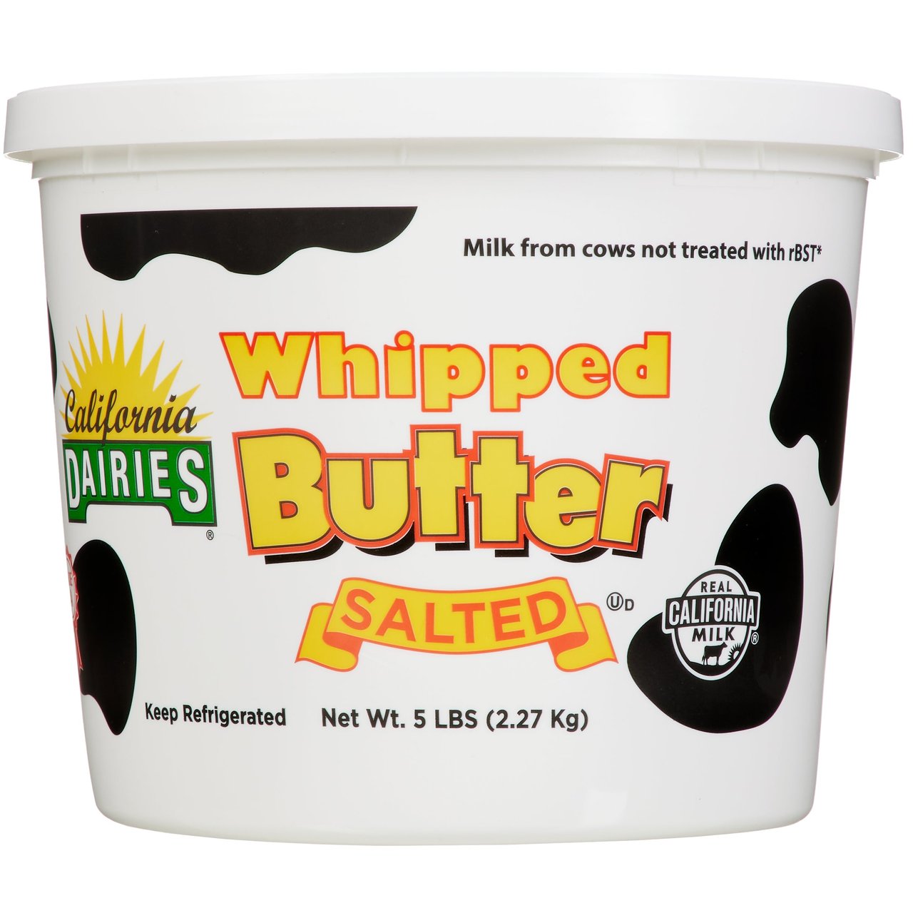 California Dairies Whipped Butter 5 lbs - Image 1