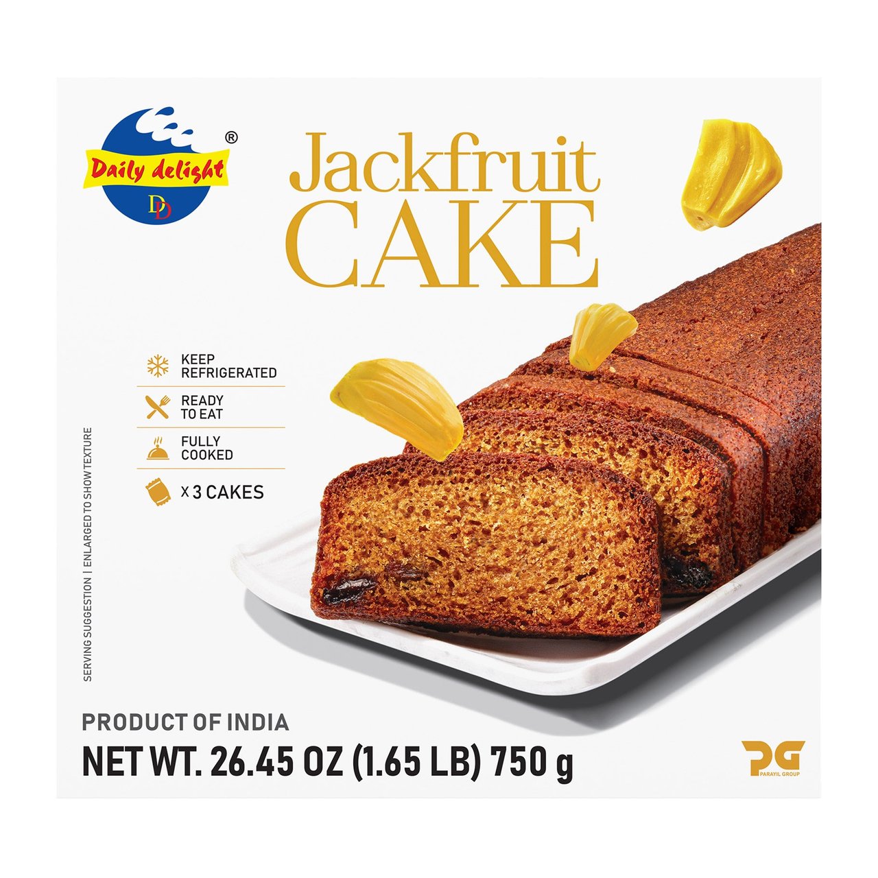 Daily Delight Jackfruit Cake 3/8.81 oz - Image 1