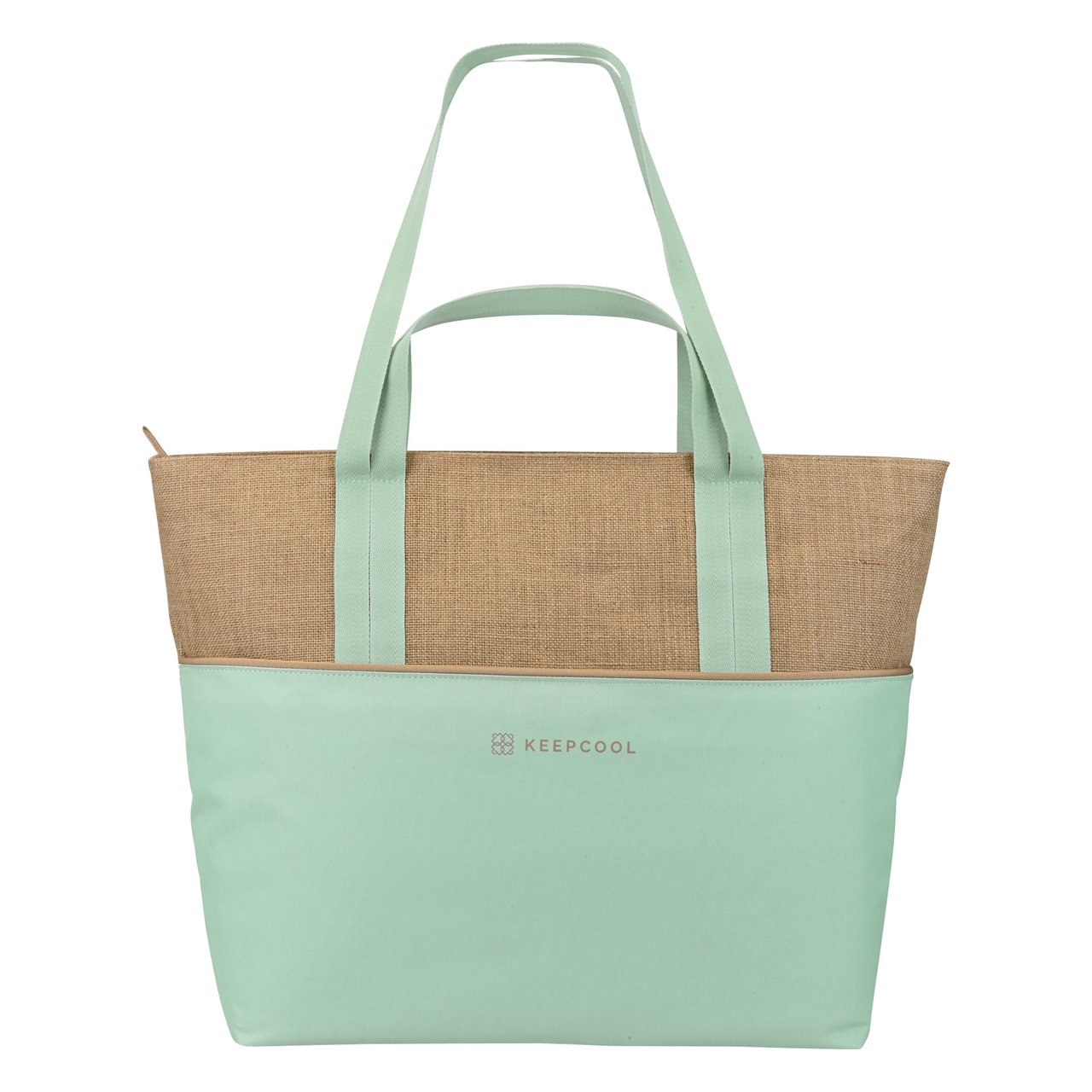 KeepCool Libra Jute Insulated Cooler Bag - Image 1