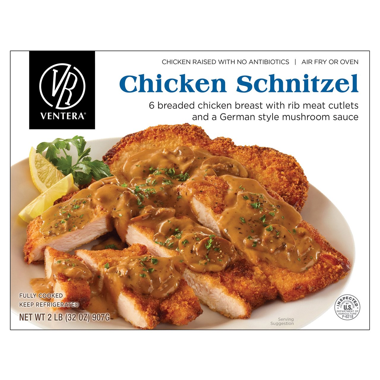 East West Cuisine Chicken Schnitzel 32 oz (2 lbs) - Image 1
