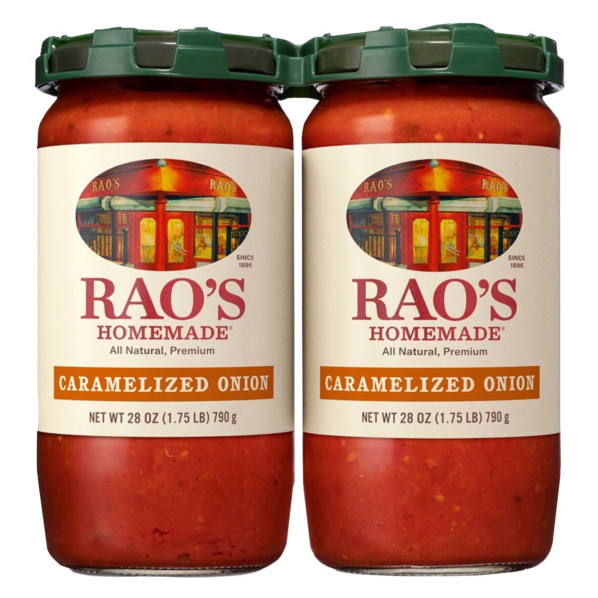 Rao's Homemade Caramelized Onion Sauce, 2-Pack (28 oz each) - Image 1