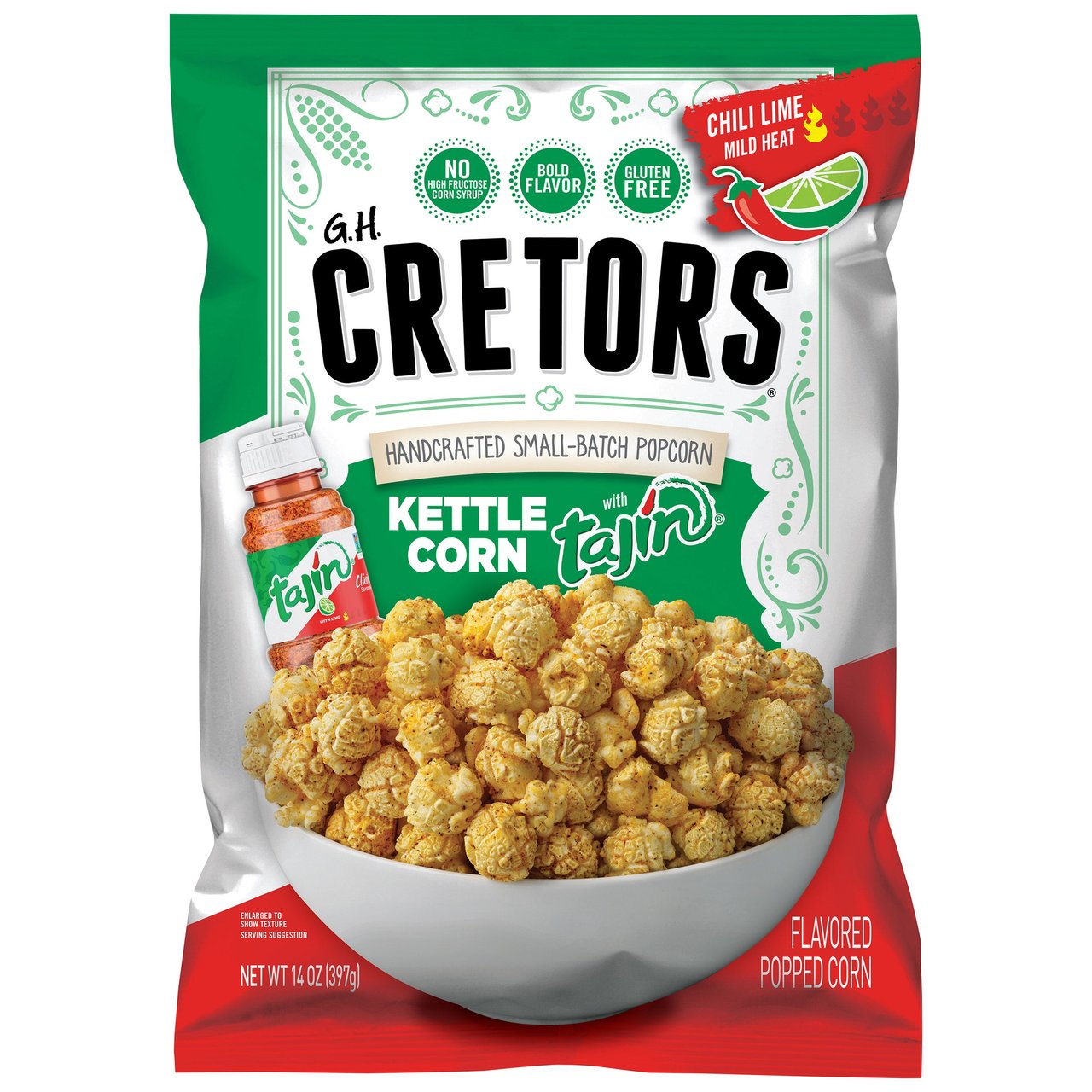G.H. Cretors Tajín Kettle Corn, 14 oz