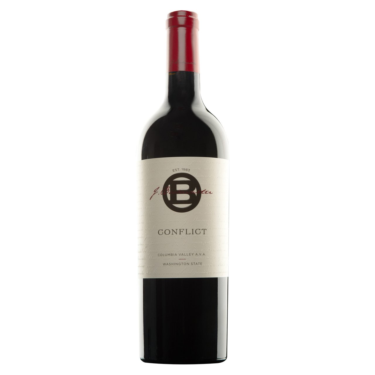 J. Bookwalter (DF) Conflict Red Blend Columbia Valley 750ML - Image 1