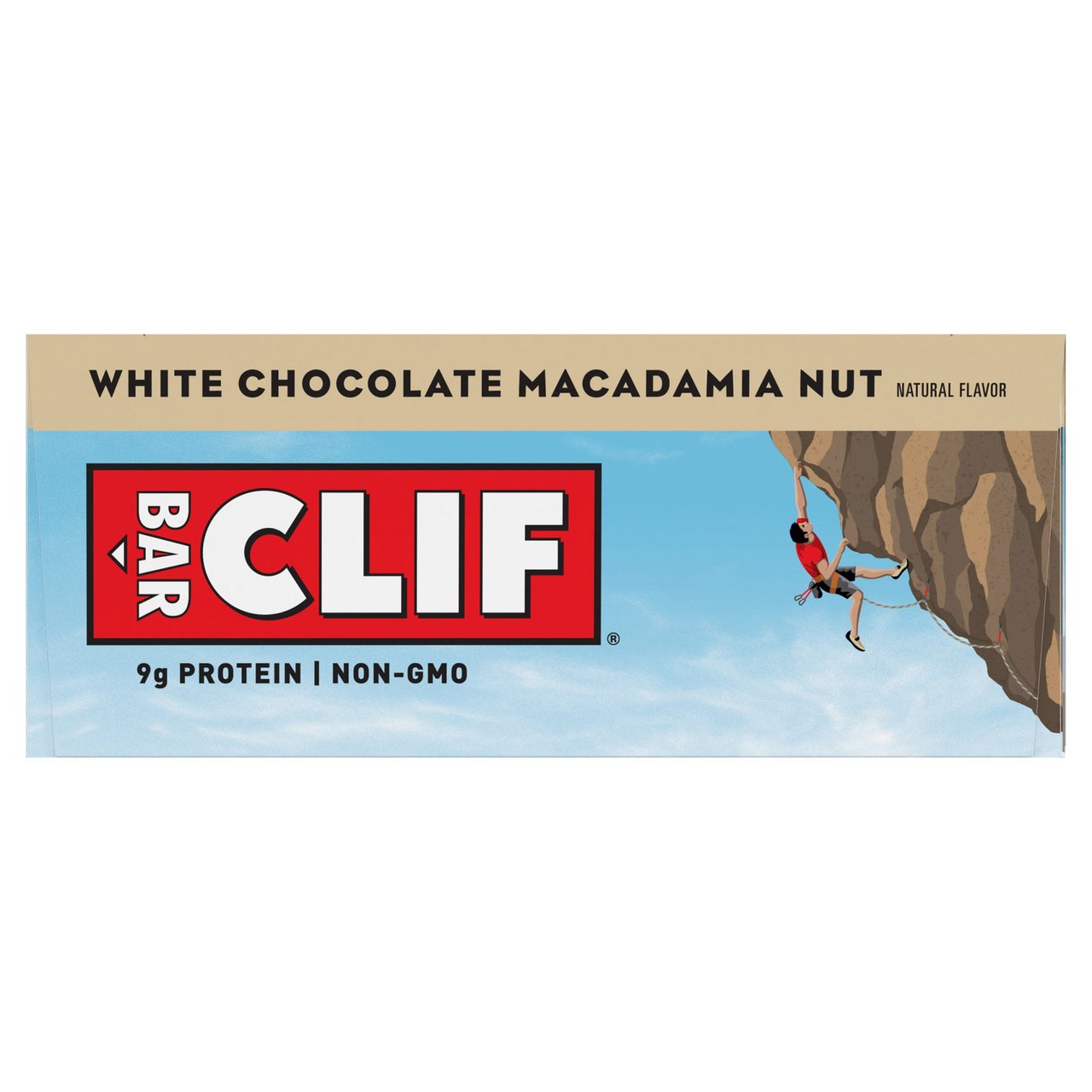Clif Bar White Chocolate Macadamia Nut Energy Bar, 12 ct / 2.4 oz - Image 1