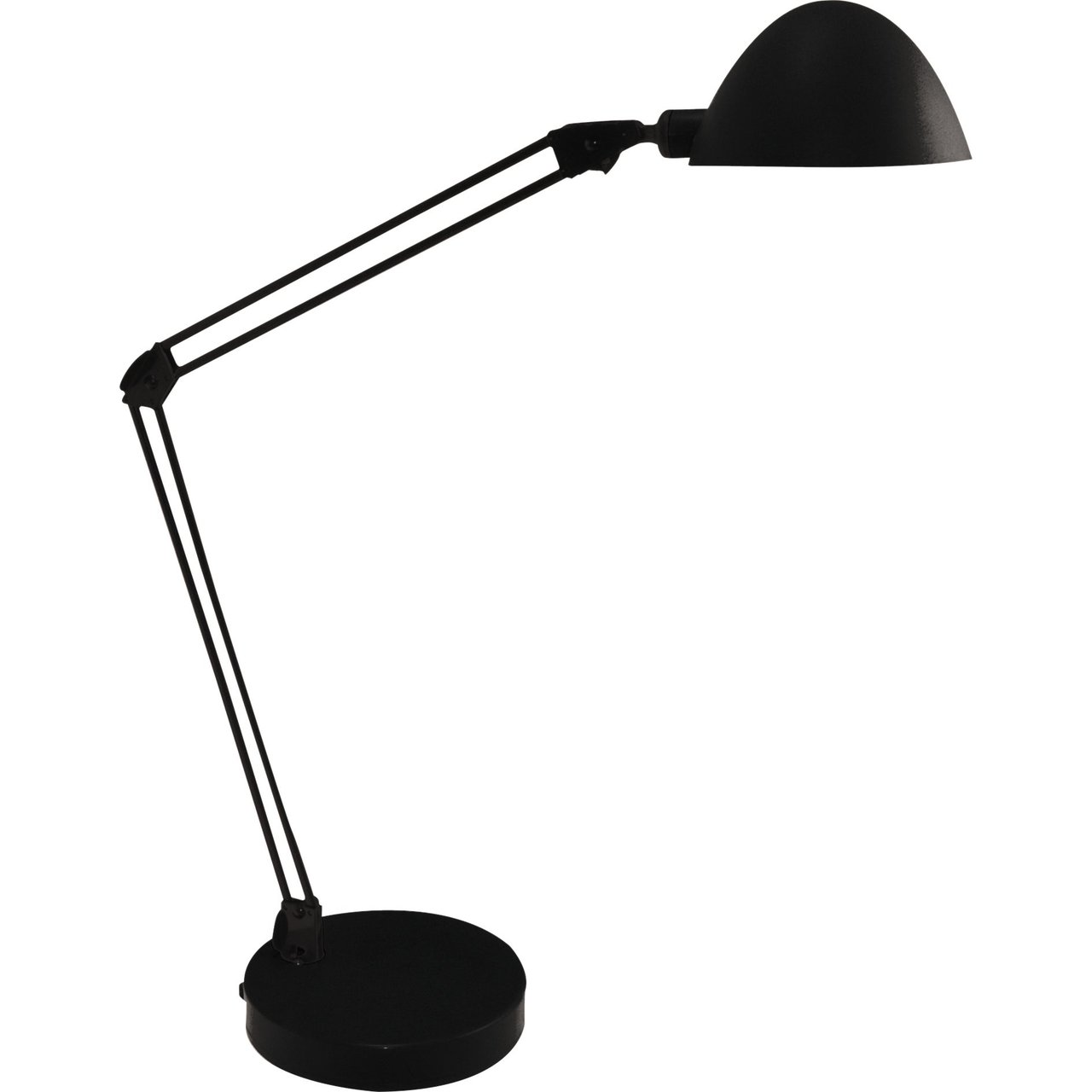 Ledu LEDL9142BK Domed LED Desk and Task Lamp, Black