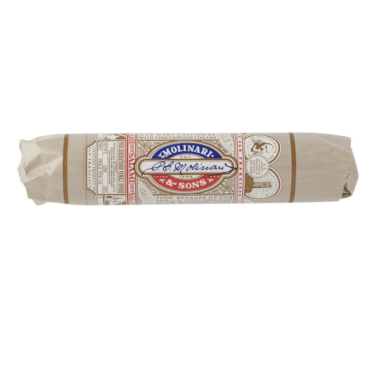 Molinari Hot Salame, 1.75 Pounds
